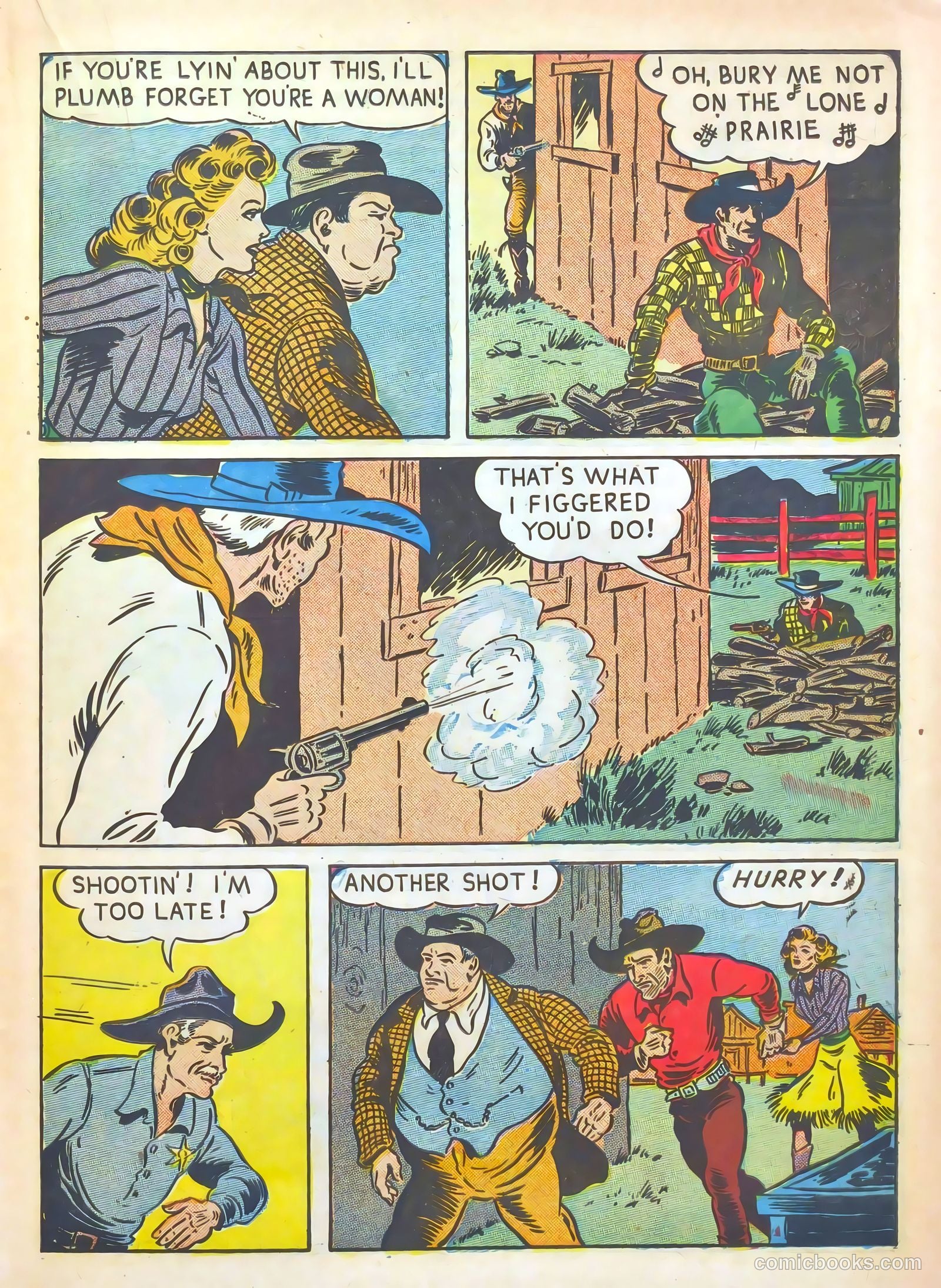 Gene Autry Comics #8 (1943) — page 43 of 68