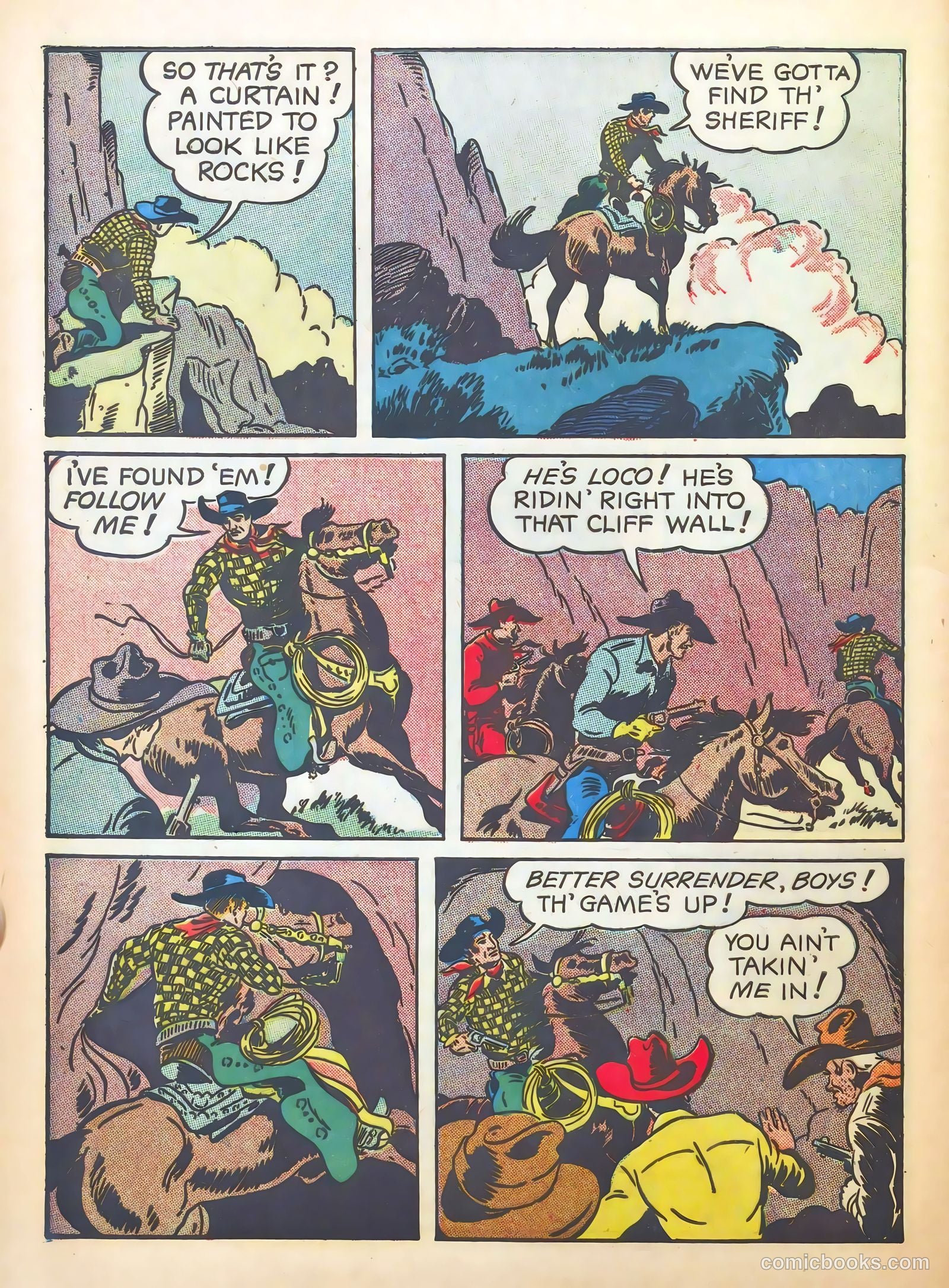 Gene Autry Comics #8 (1943) — page 54 of 68