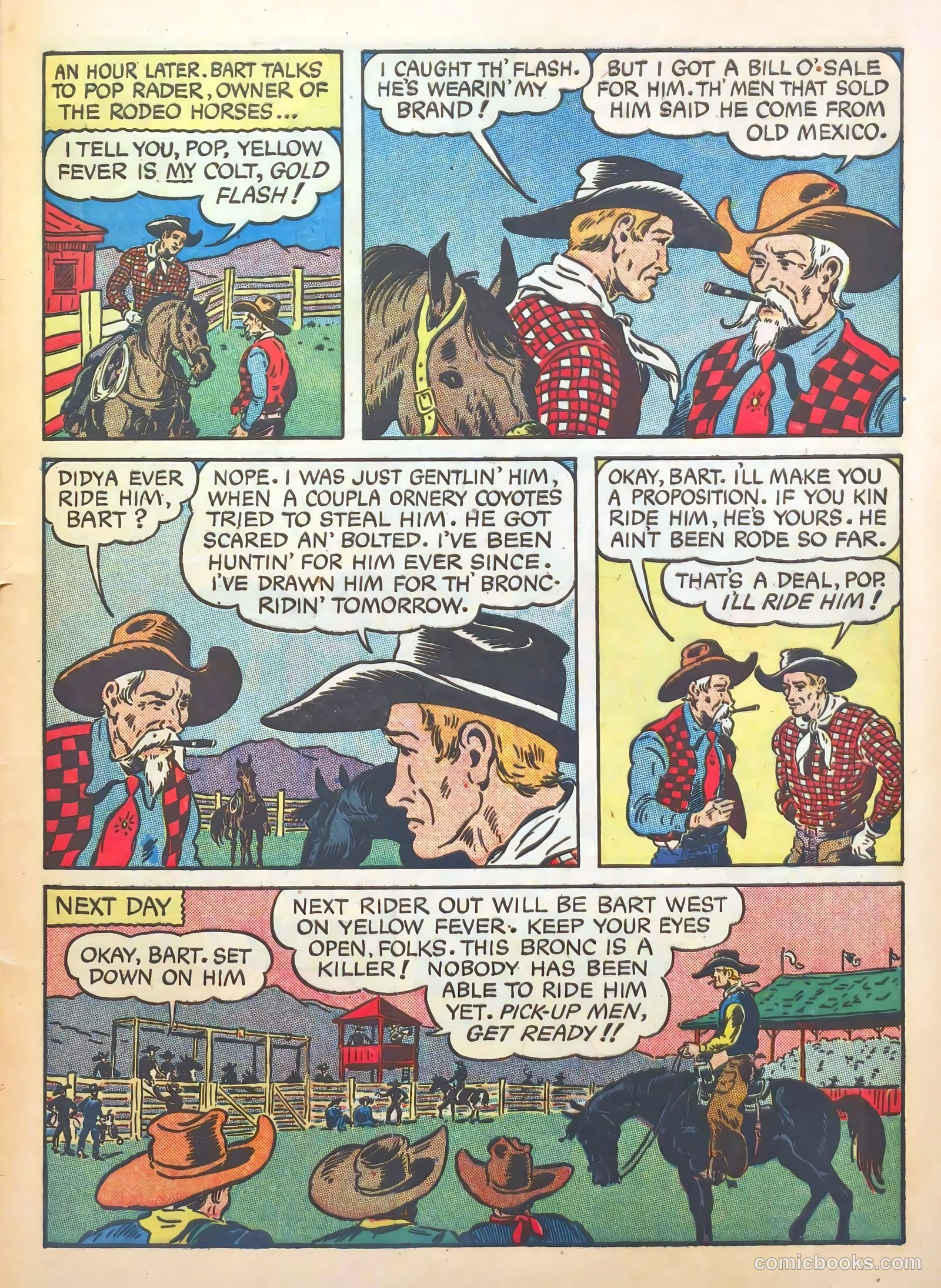 Gene Autry Comics #8 (1943) — page 63 of 68