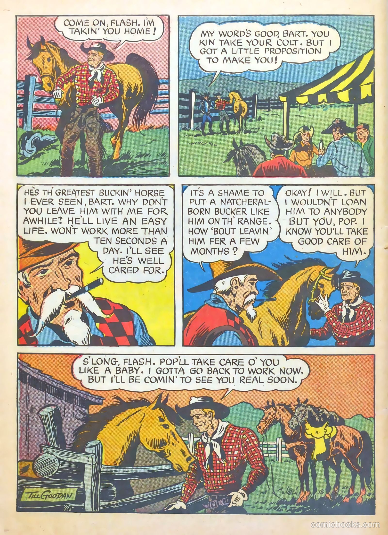 Gene Autry Comics #8 (1943) — page 66 of 68