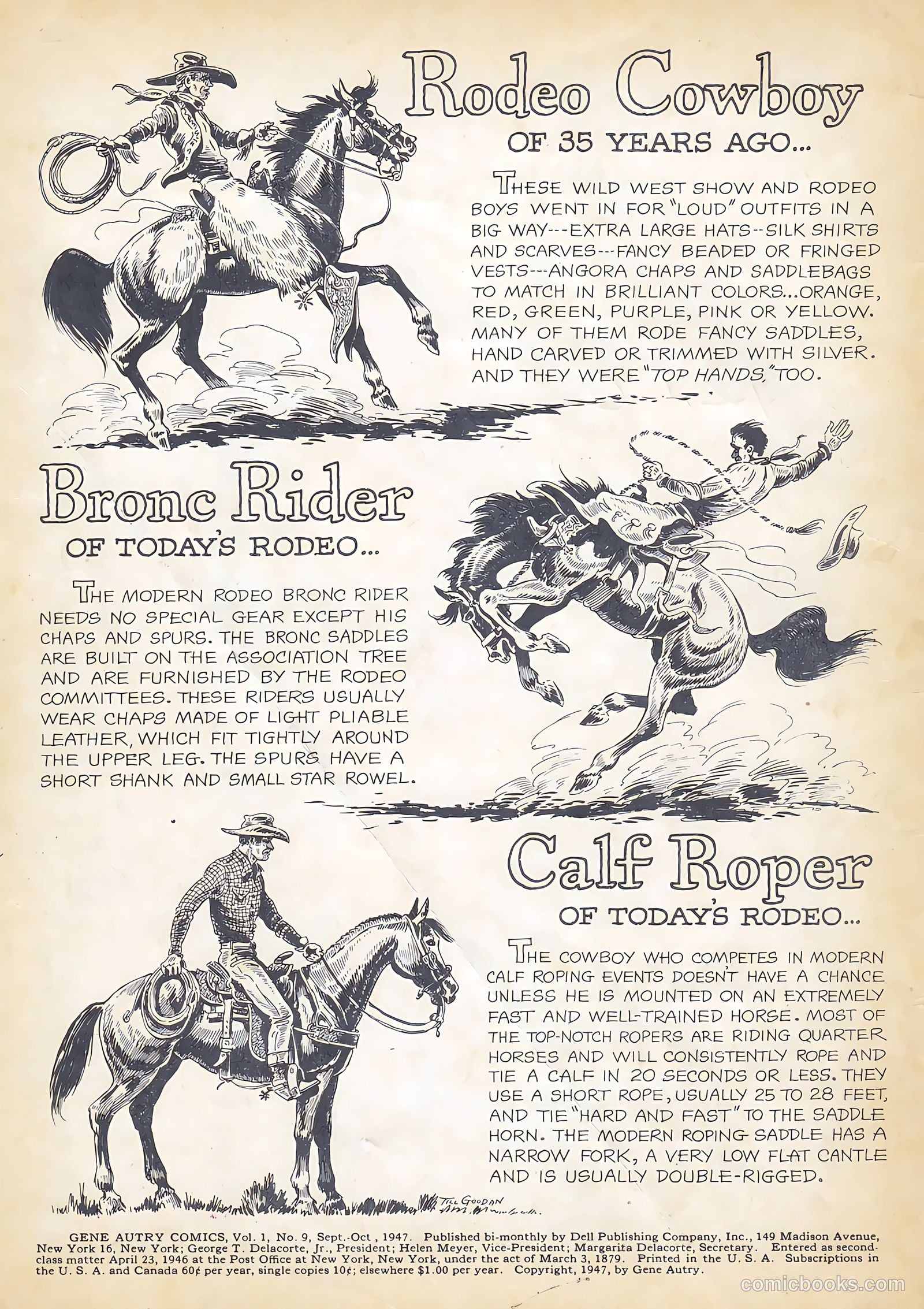 Gene Autry Comics #9 (1943) — page 2 of 52