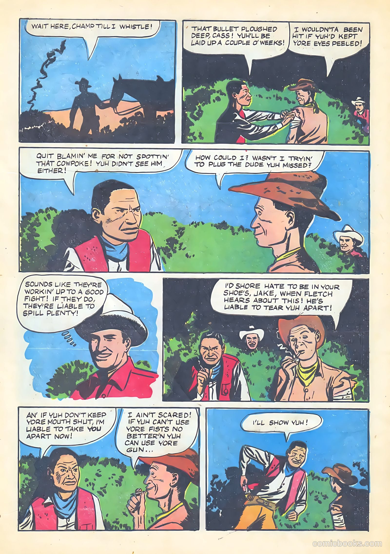 Gene Autry Comics #9 (1943) — page 6 of 52