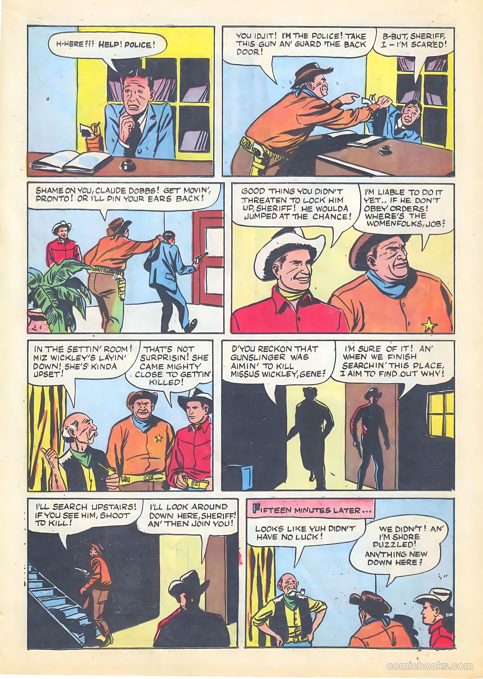 Gene Autry Comics #9 (1943) — page 16 of 52