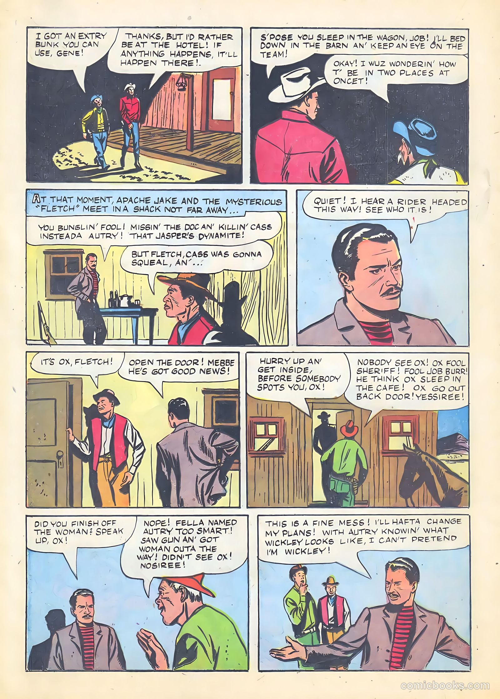 Gene Autry Comics #9 (1943) — page 20 of 52