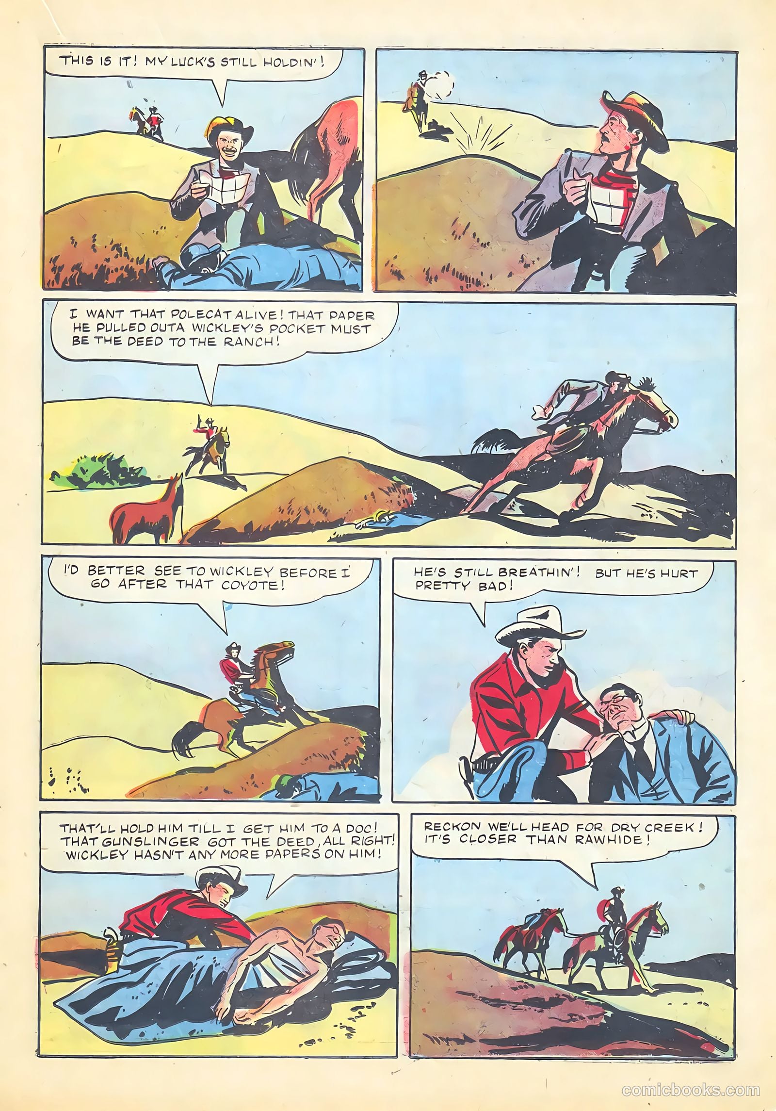 Gene Autry Comics #9 (1943) — page 25 of 52