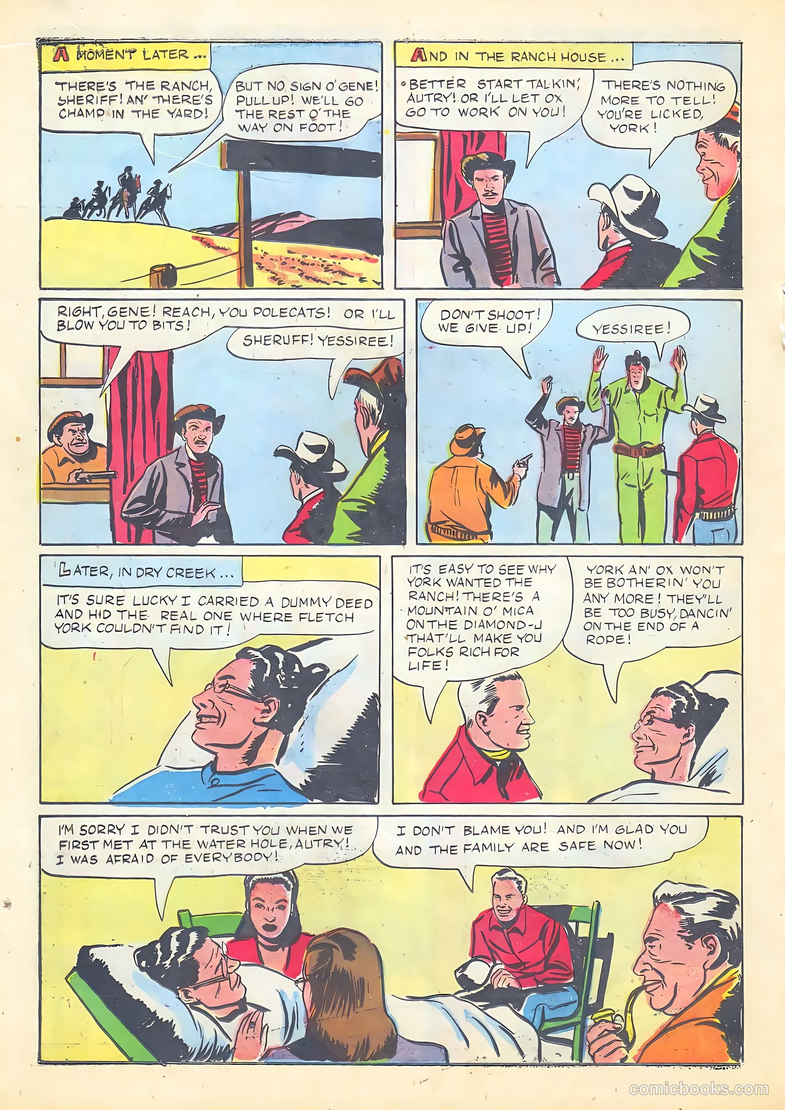 Gene Autry Comics #9 (1943) — page 28 of 52
