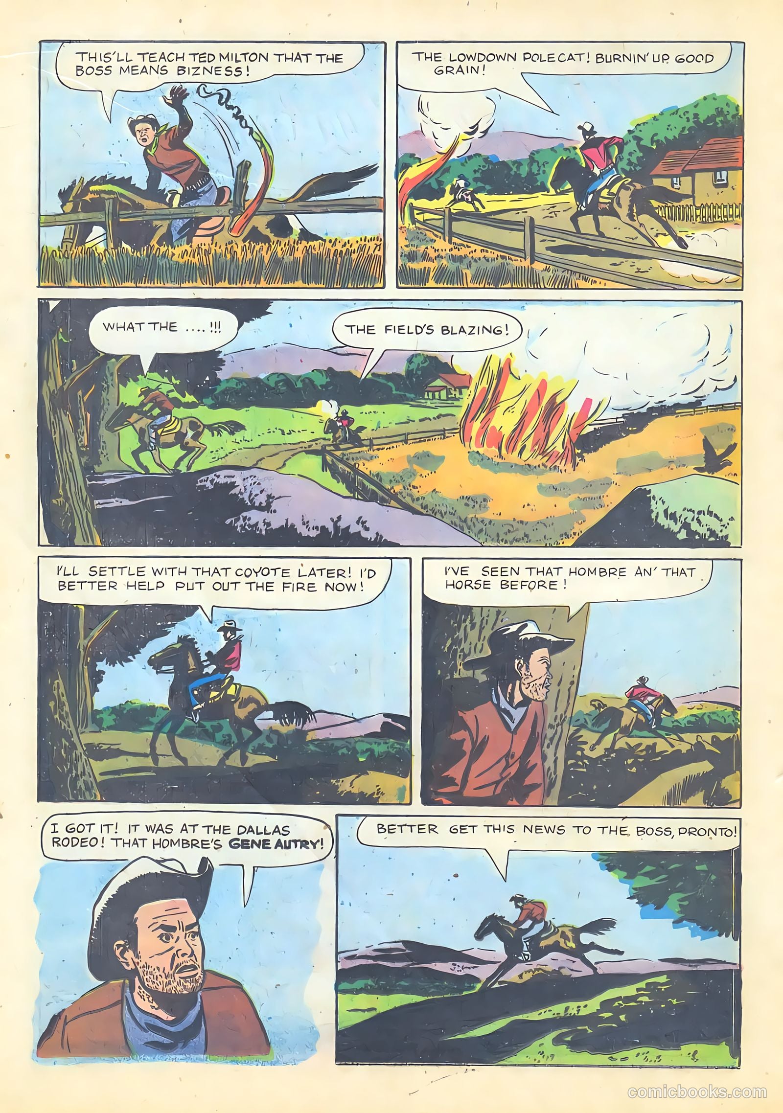 Gene Autry Comics #9 (1943) — page 30 of 52