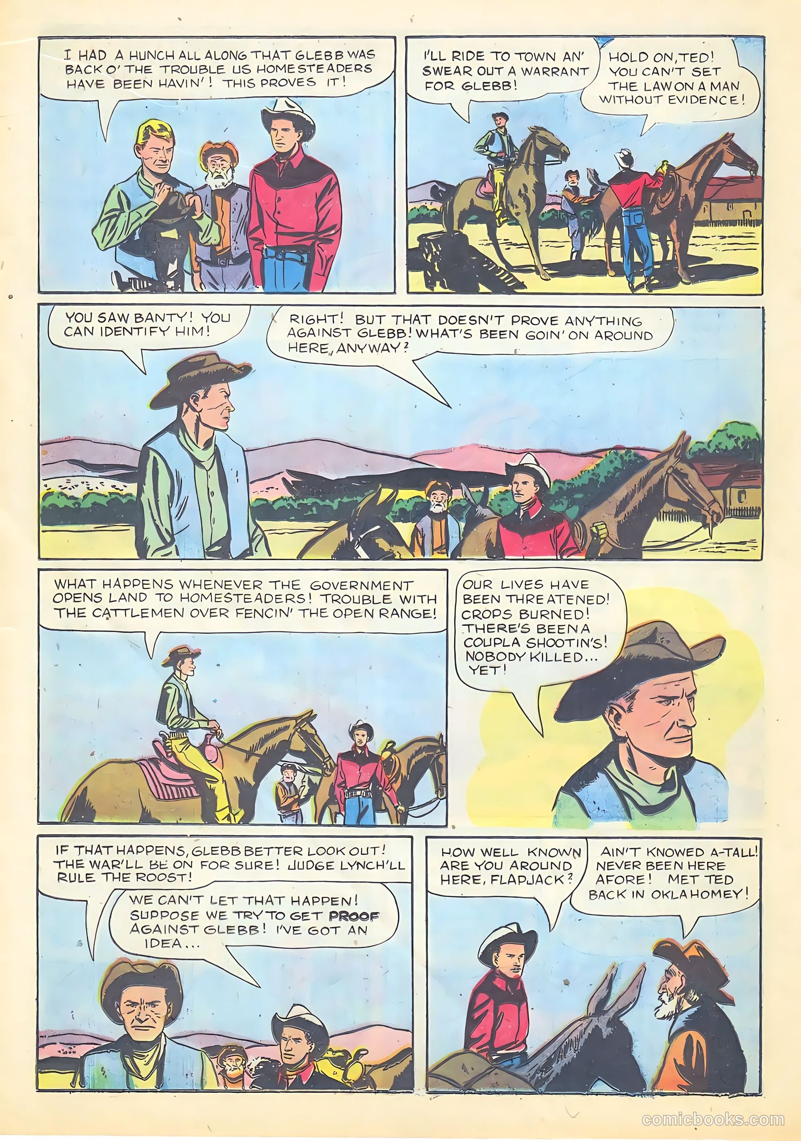 Gene Autry Comics #9 (1943) — page 32 of 52
