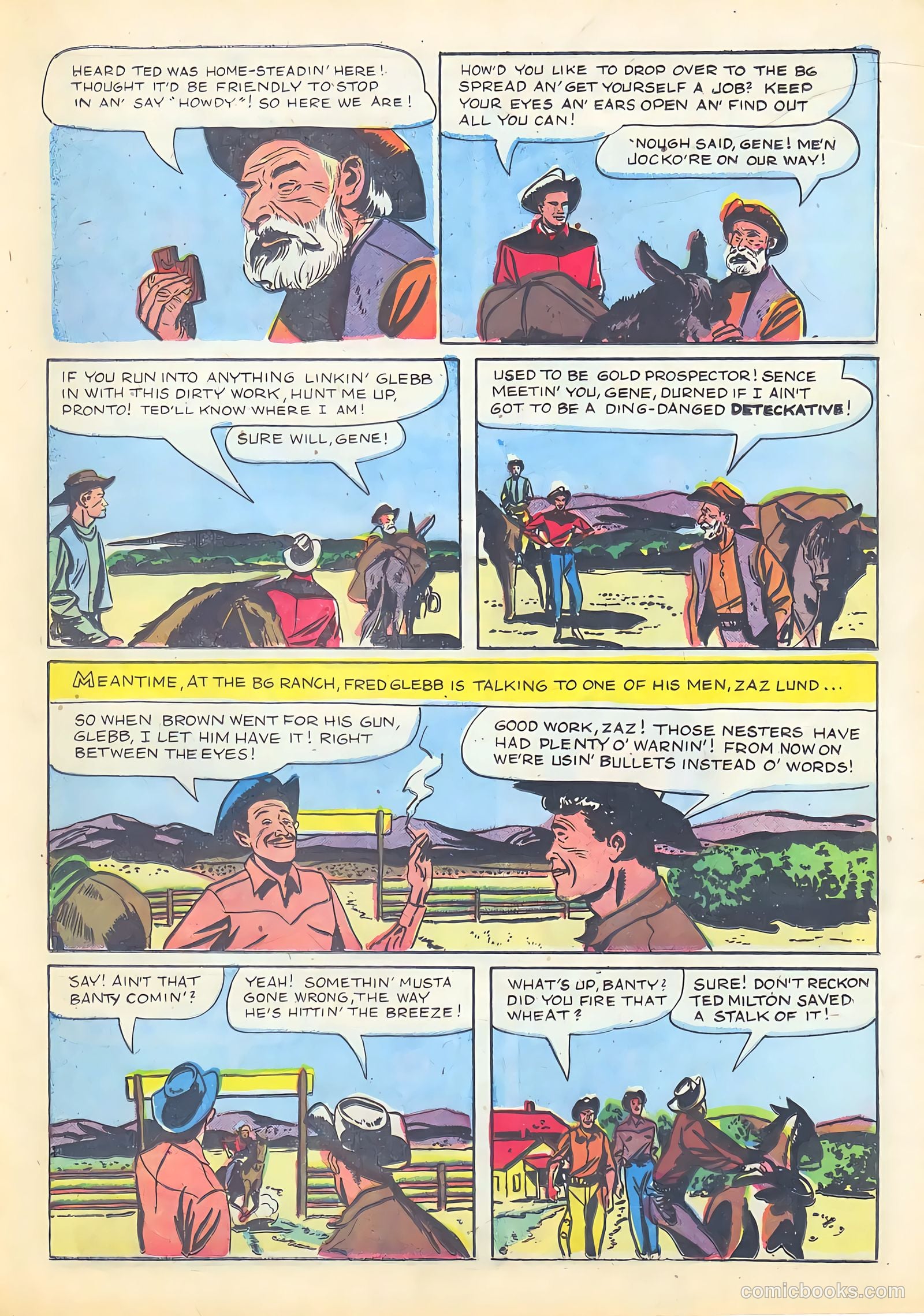 Gene Autry Comics #9 (1943) — page 33 of 52