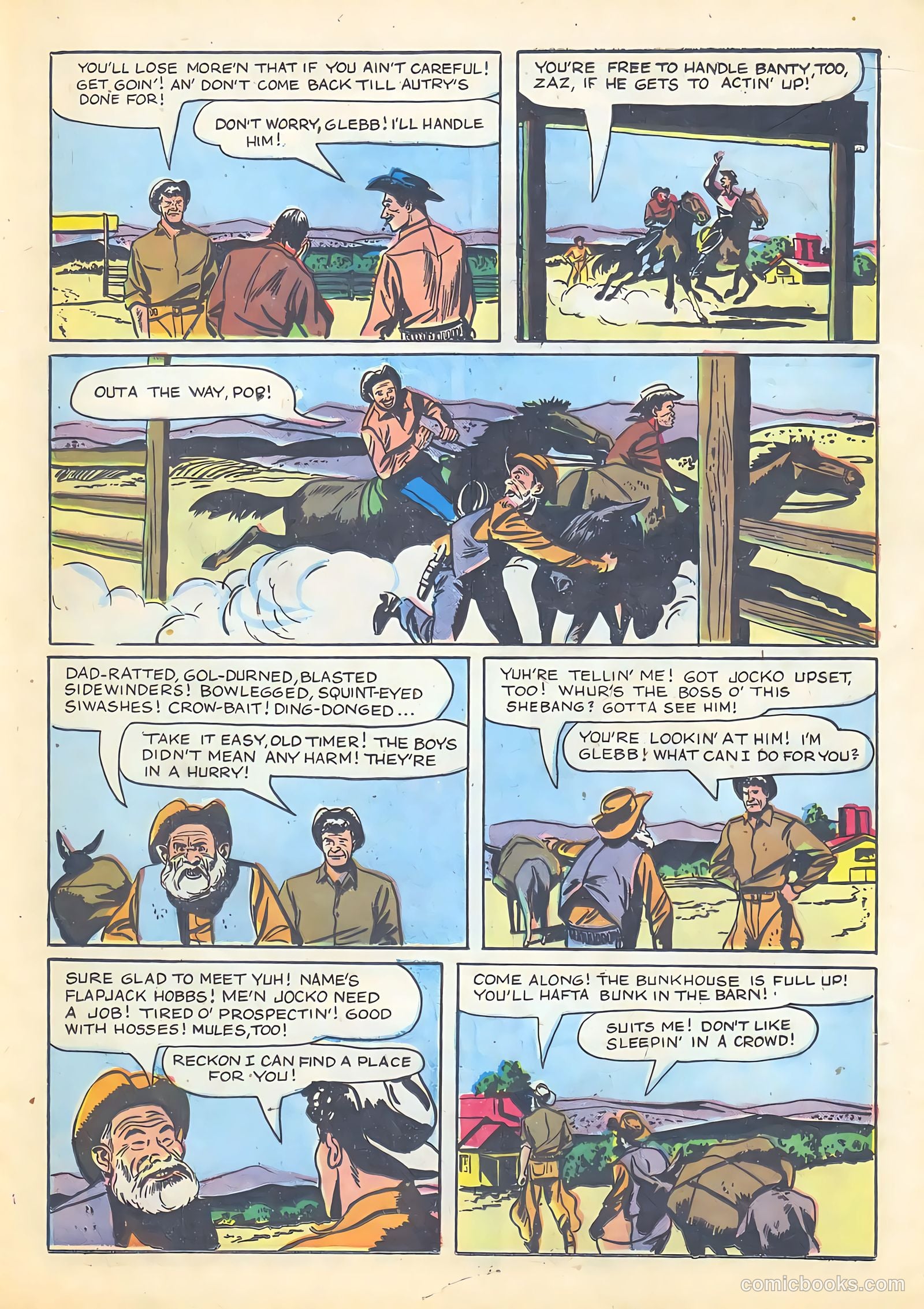 Gene Autry Comics #9 (1943) — page 35 of 52
