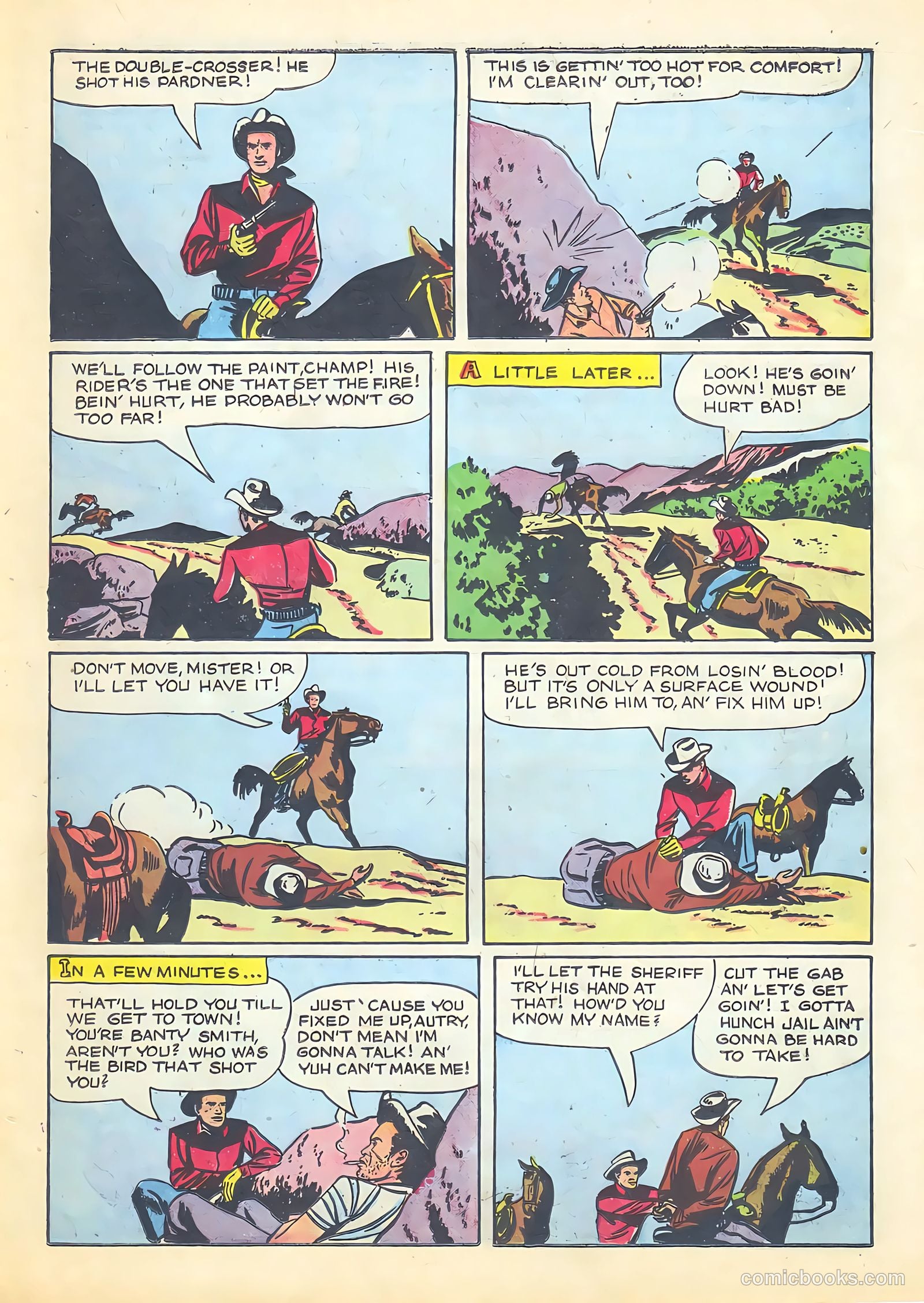 Gene Autry Comics #9 (1943) — page 37 of 52