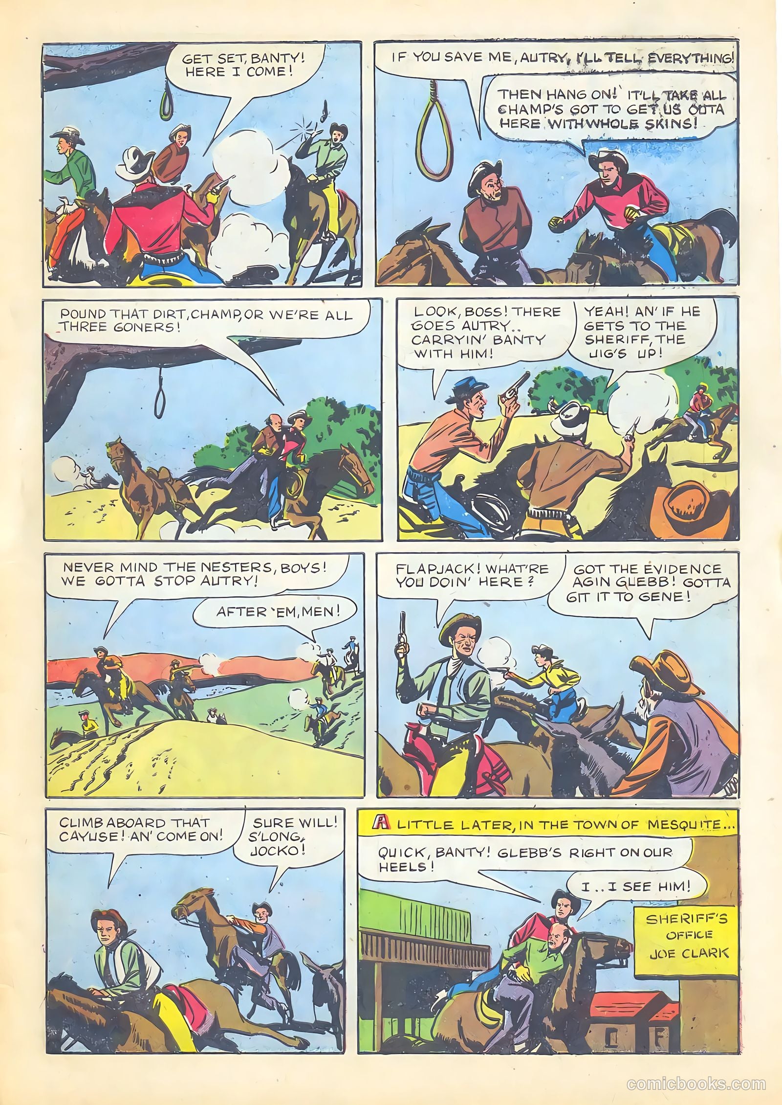 Gene Autry Comics #9 (1943) — page 41 of 52