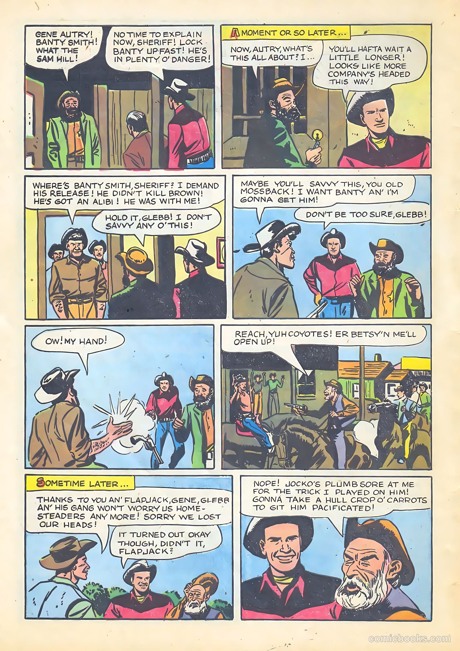 Gene Autry Comics #9 (1943) — page 42 of 52