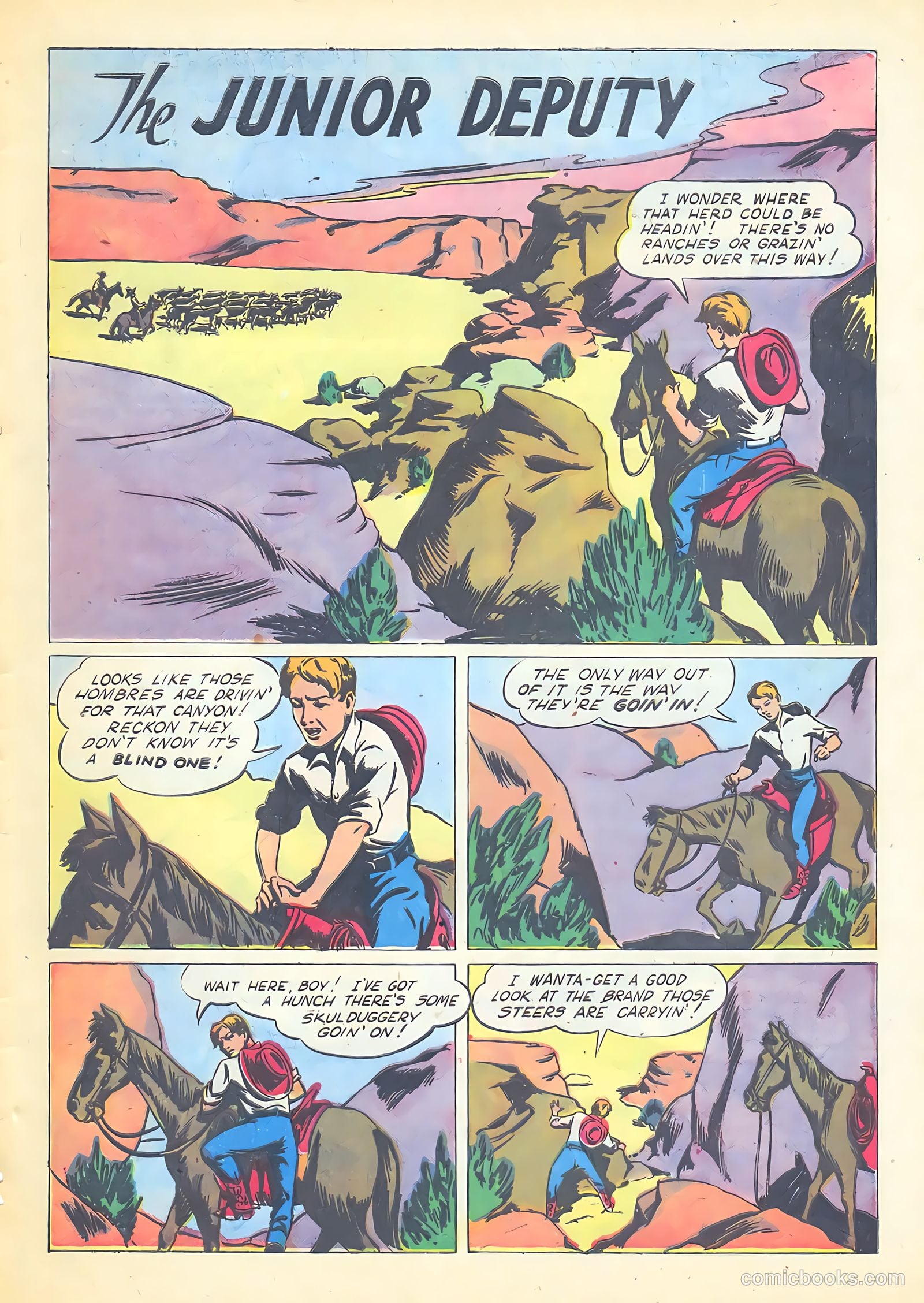 Gene Autry Comics #9 (1943) — page 45 of 52