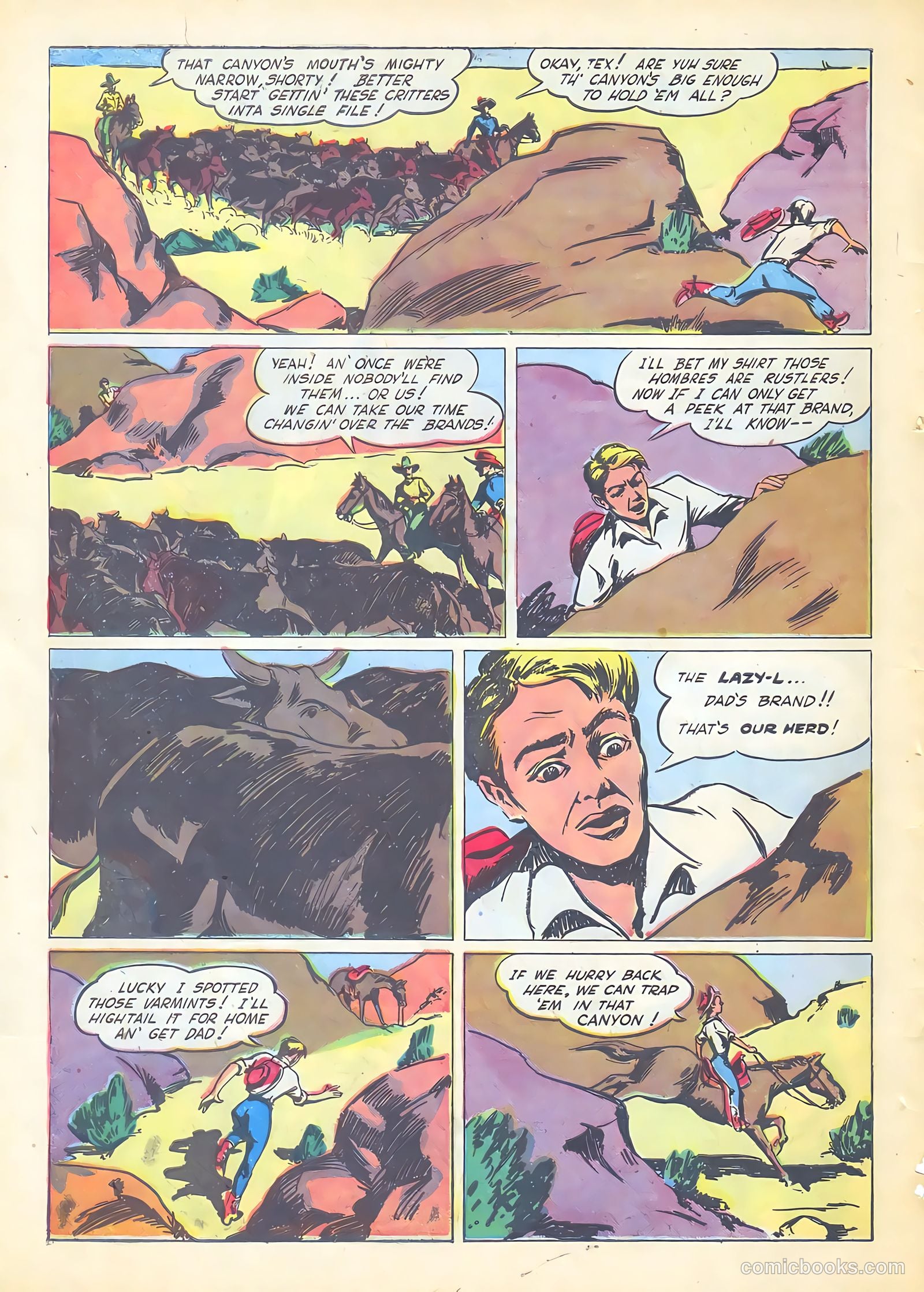 Gene Autry Comics #9 (1943) — page 46 of 52