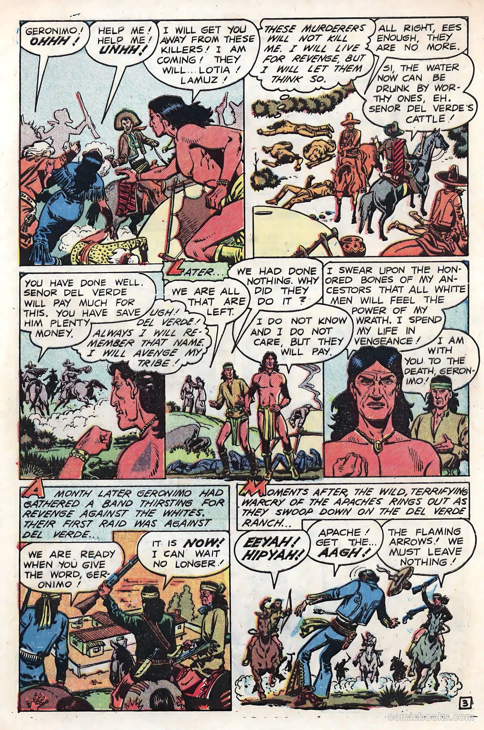 Geronimo #1 (1950) — page 5 of 35