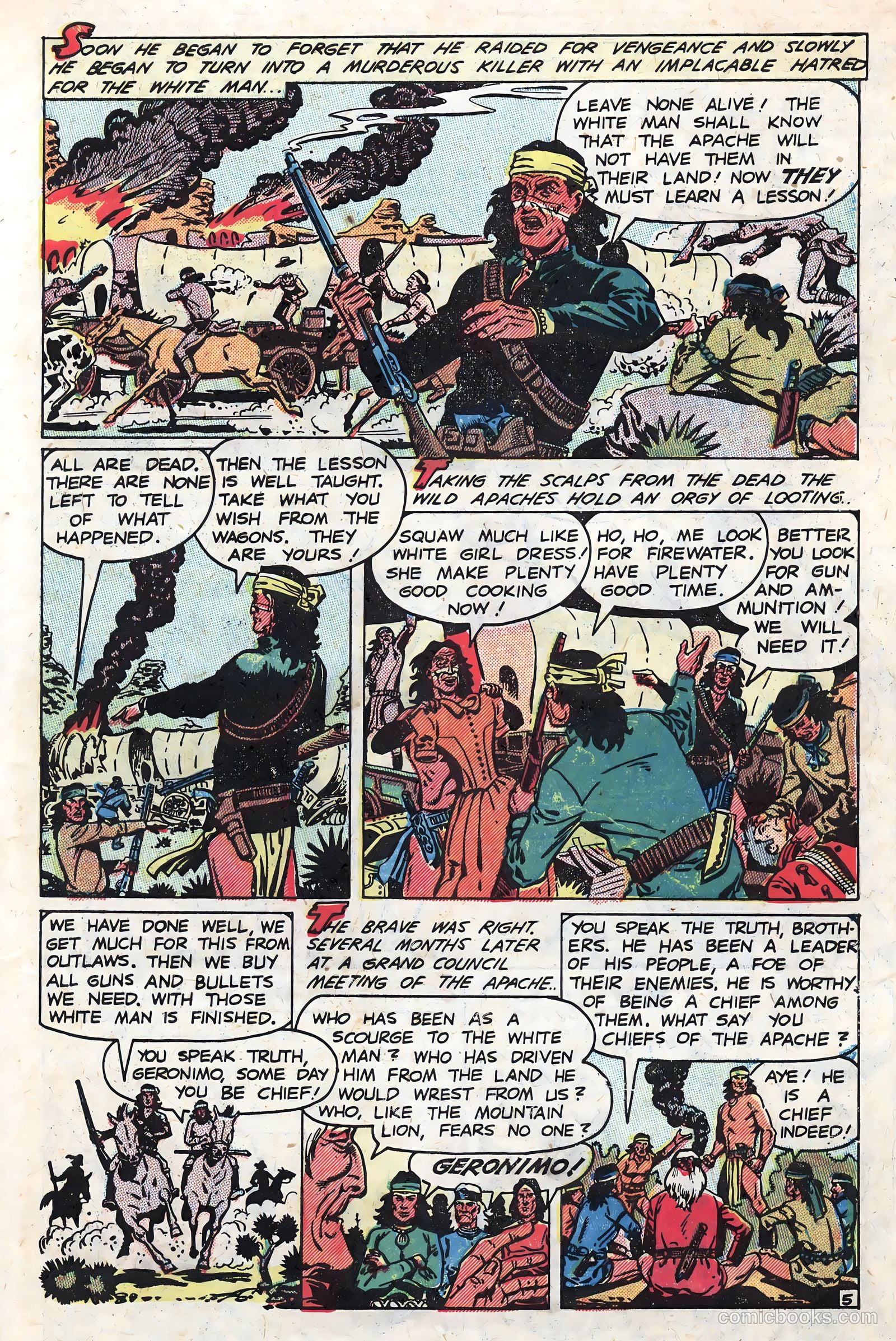 Geronimo #1 (1950) — page 7 of 35