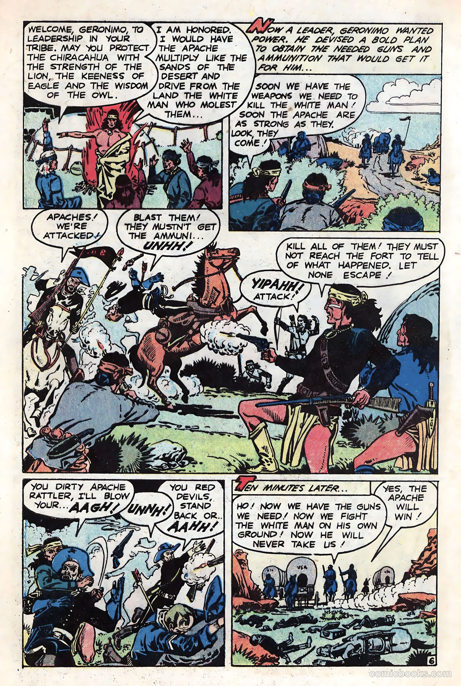 Geronimo #1 (1950) — page 8 of 35