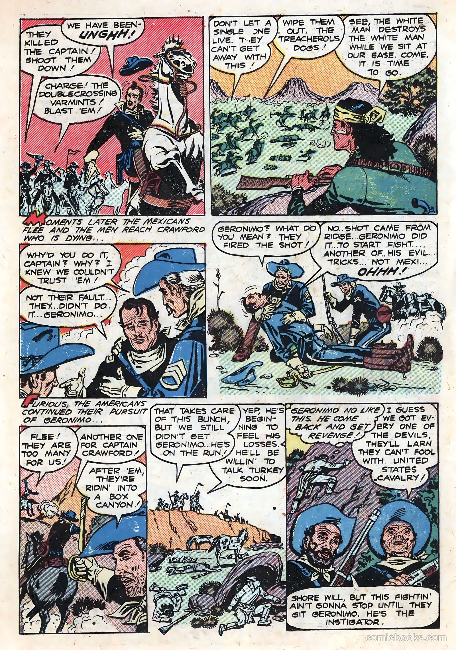 Geronimo #1 (1950) — page 14 of 35