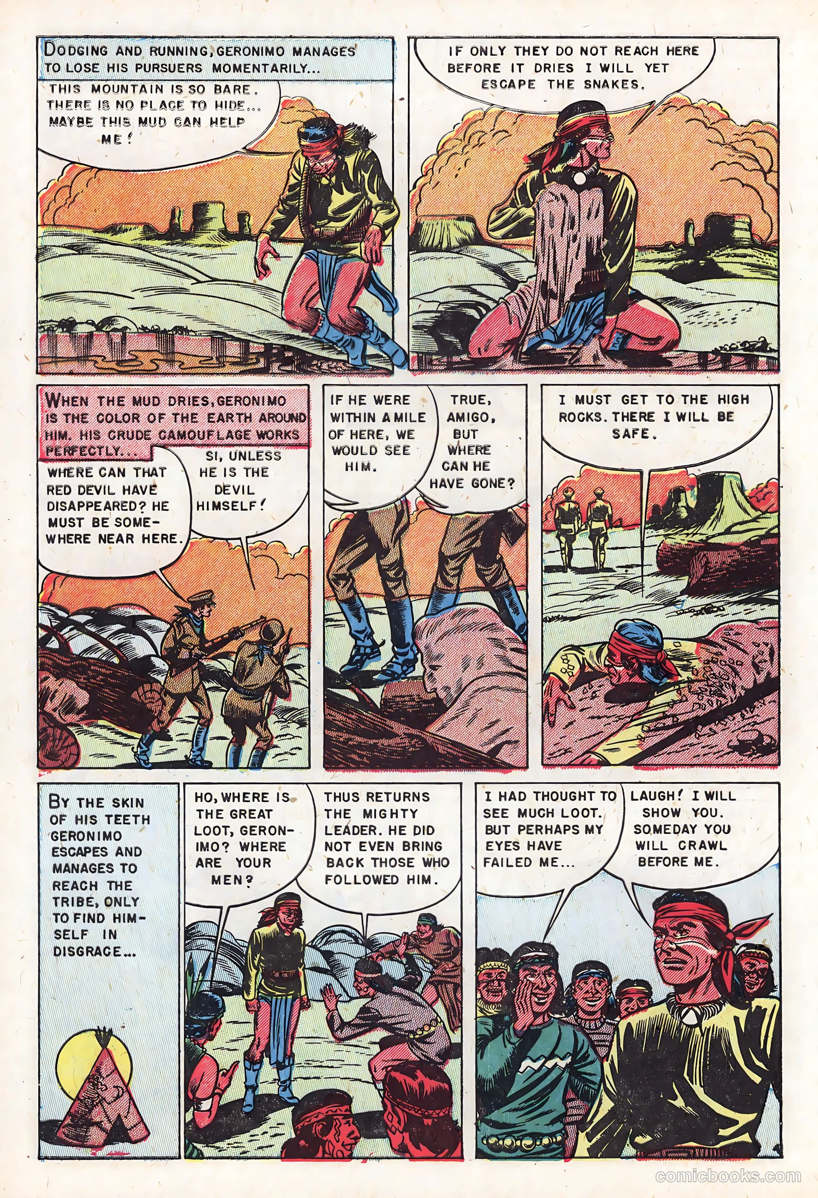Geronimo #2 (1951) — page 6 of 37