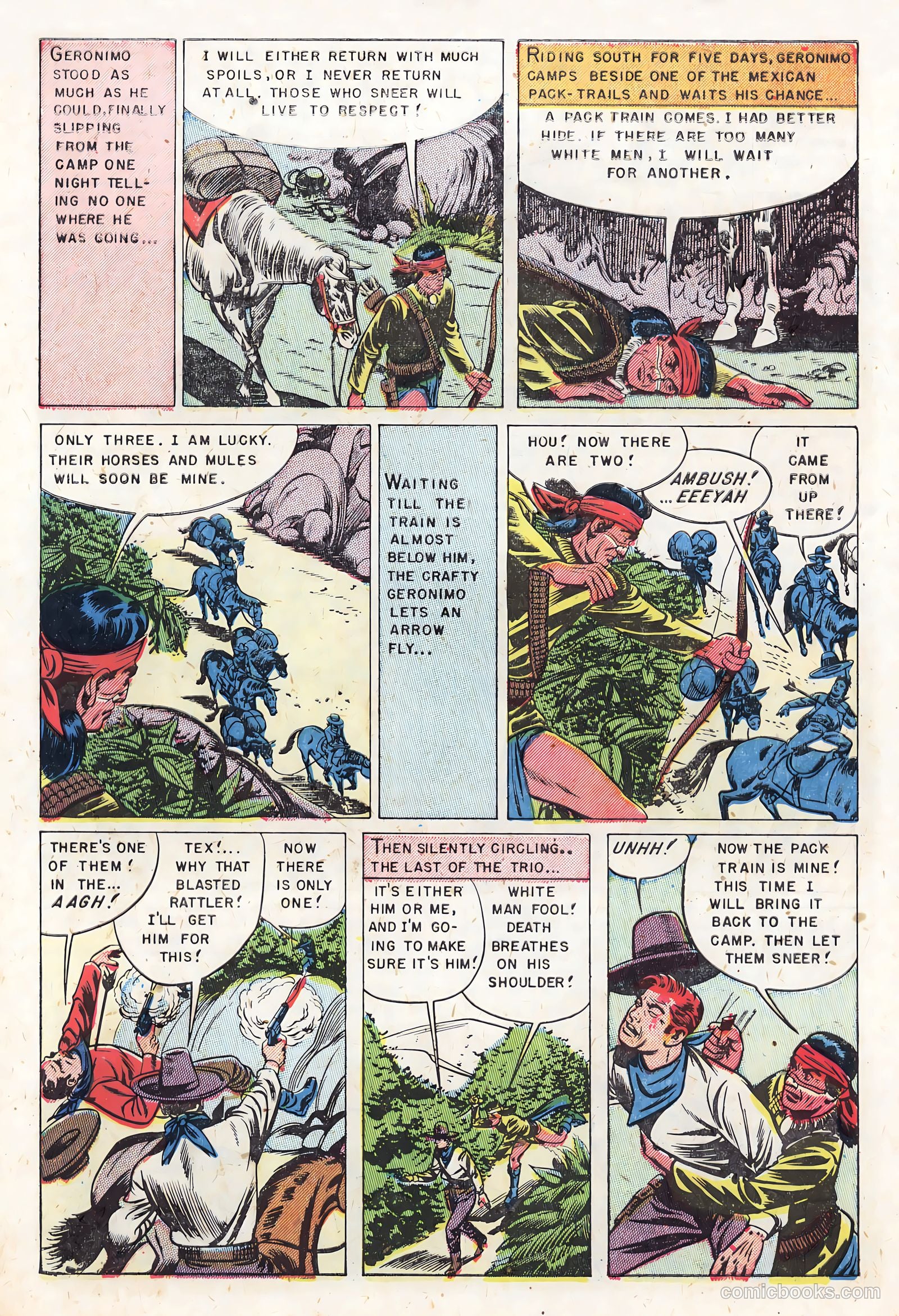 Geronimo #2 (1951) — page 7 of 37