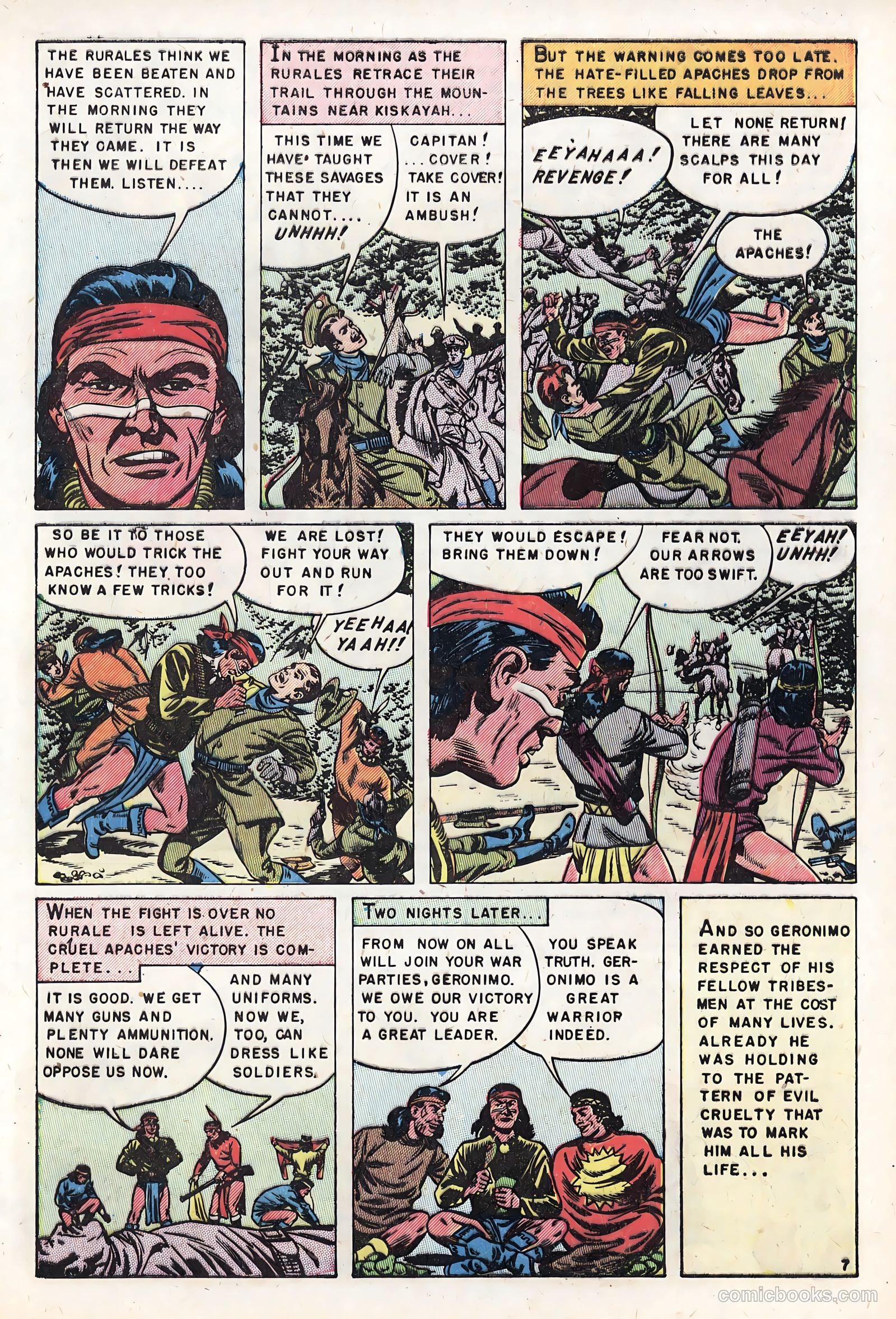 Geronimo #2 (1951) — page 9 of 37