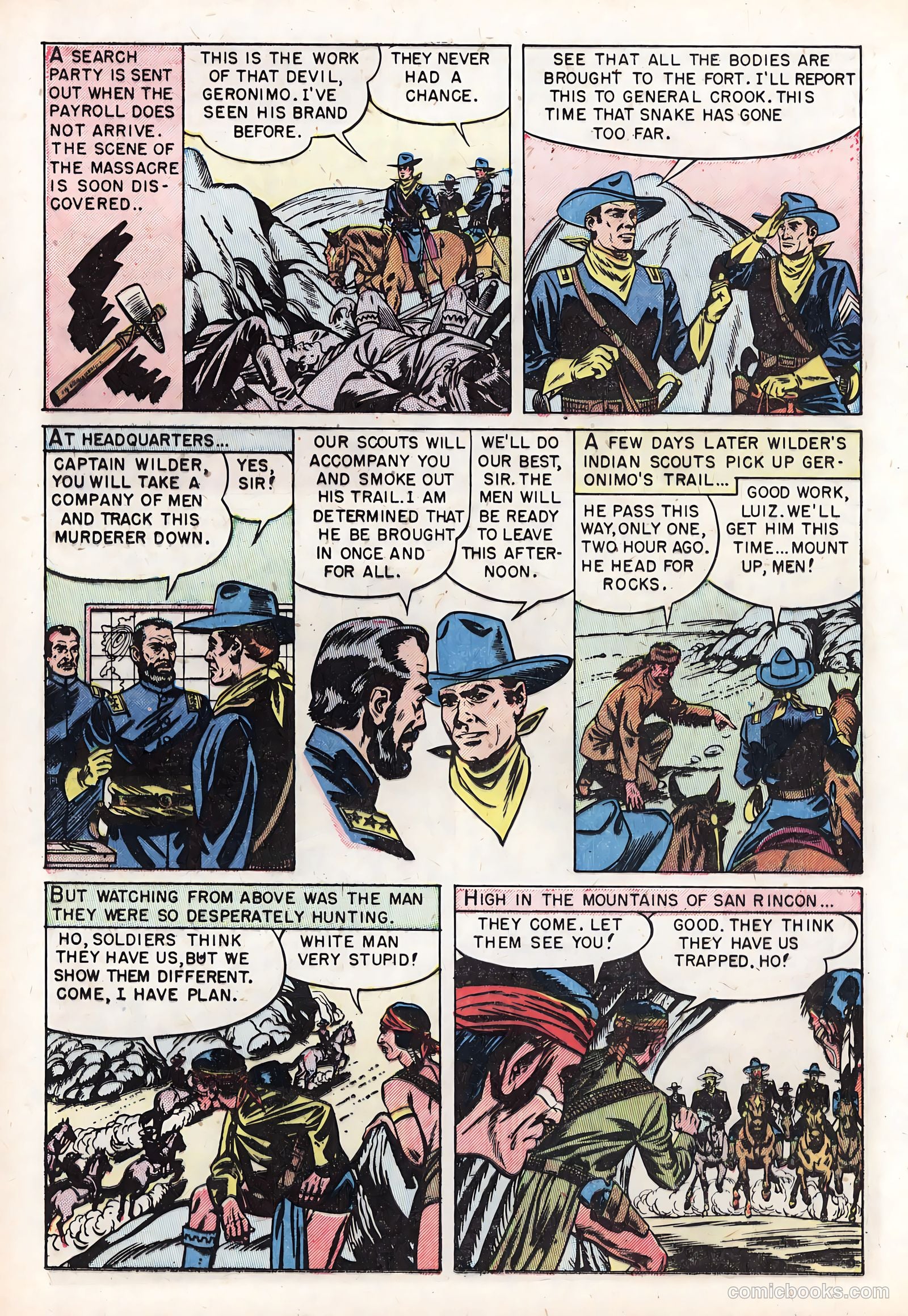 Geronimo #2 (1951) — page 12 of 37