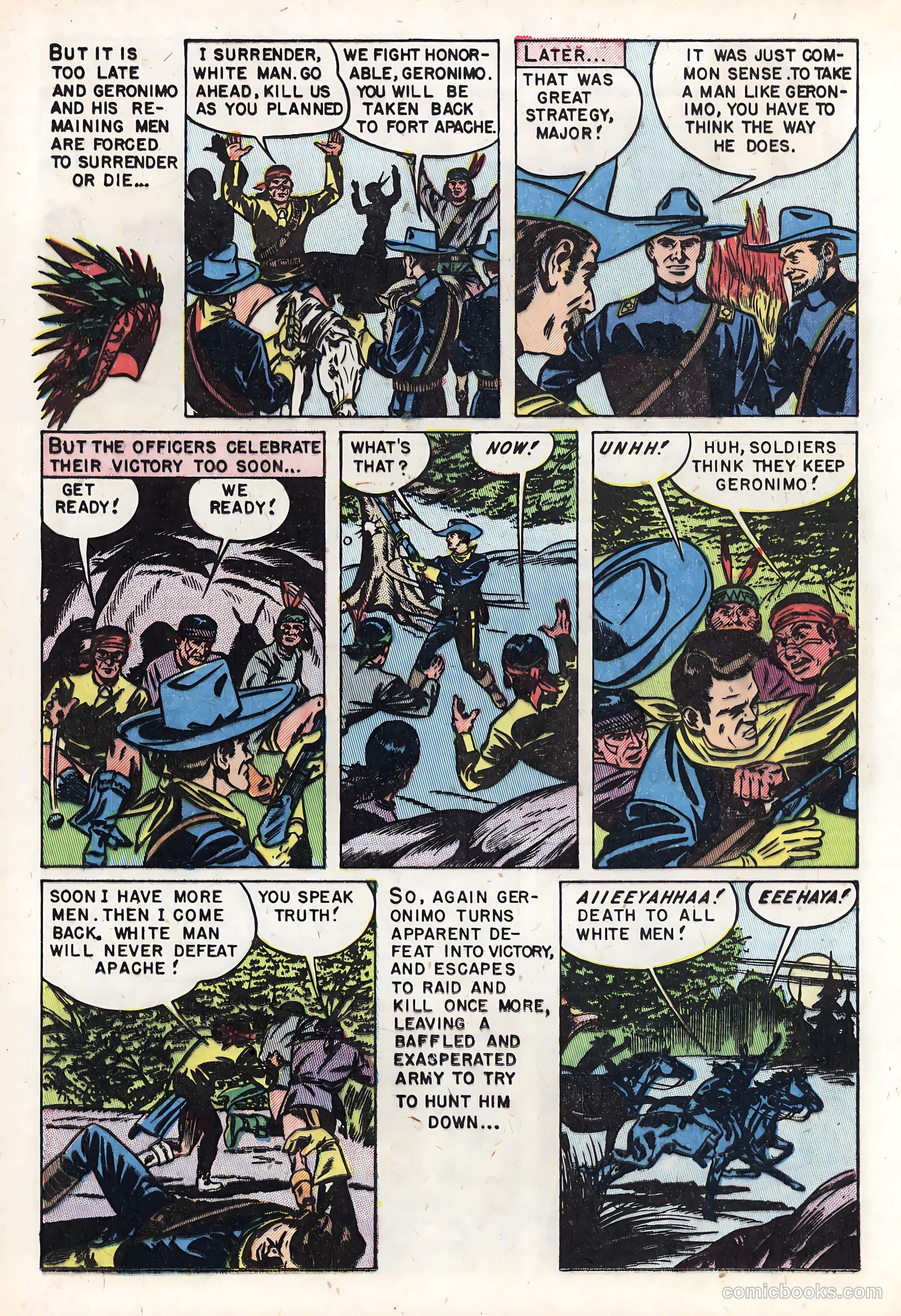 Geronimo #2 (1951) — page 16 of 37