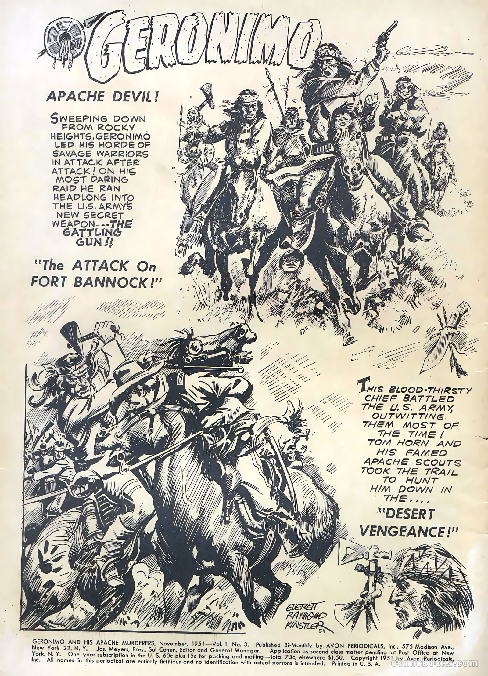 Geronimo #3 (1951) — page 2 of 36