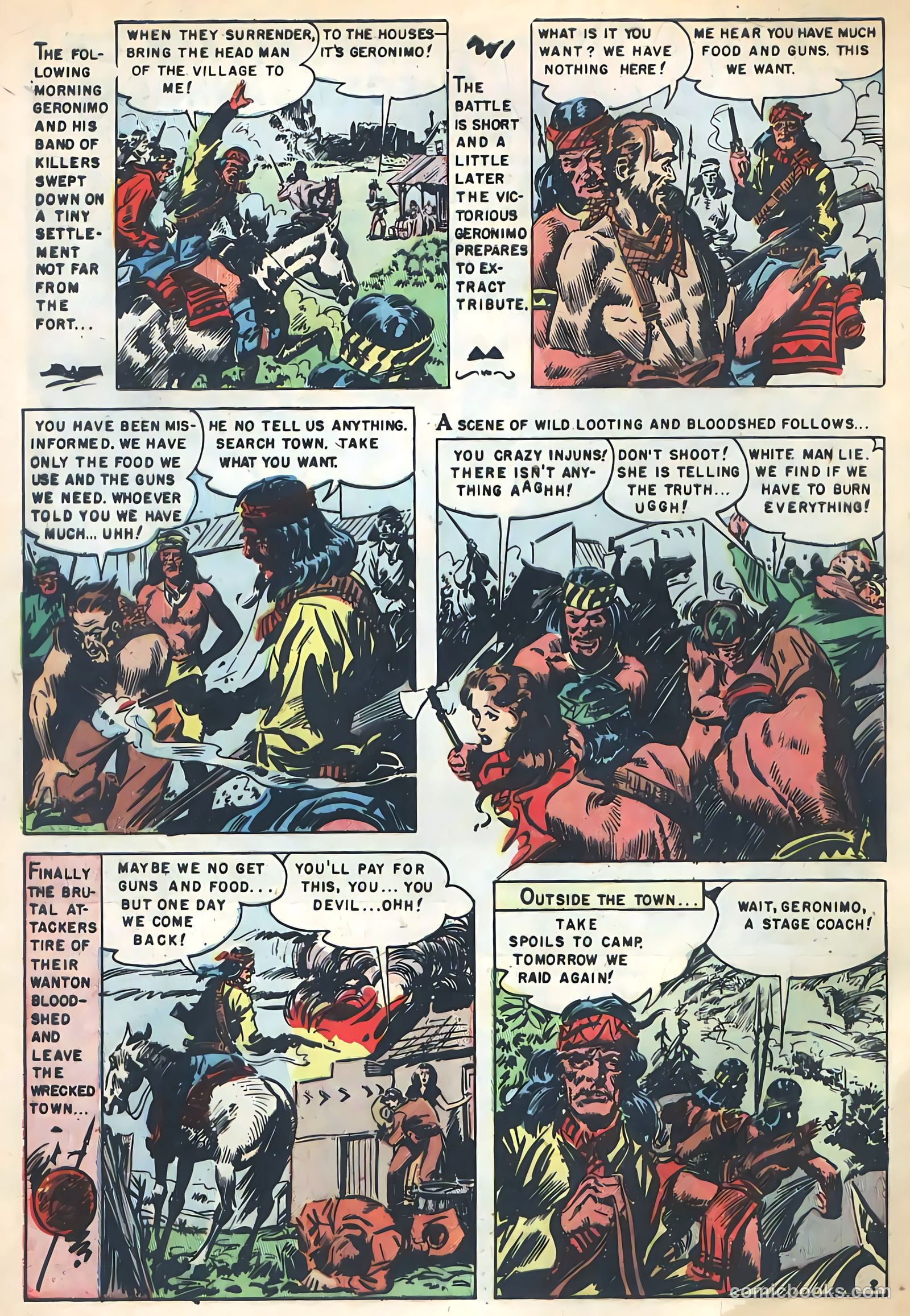Geronimo #3 (1951) — page 4 of 36