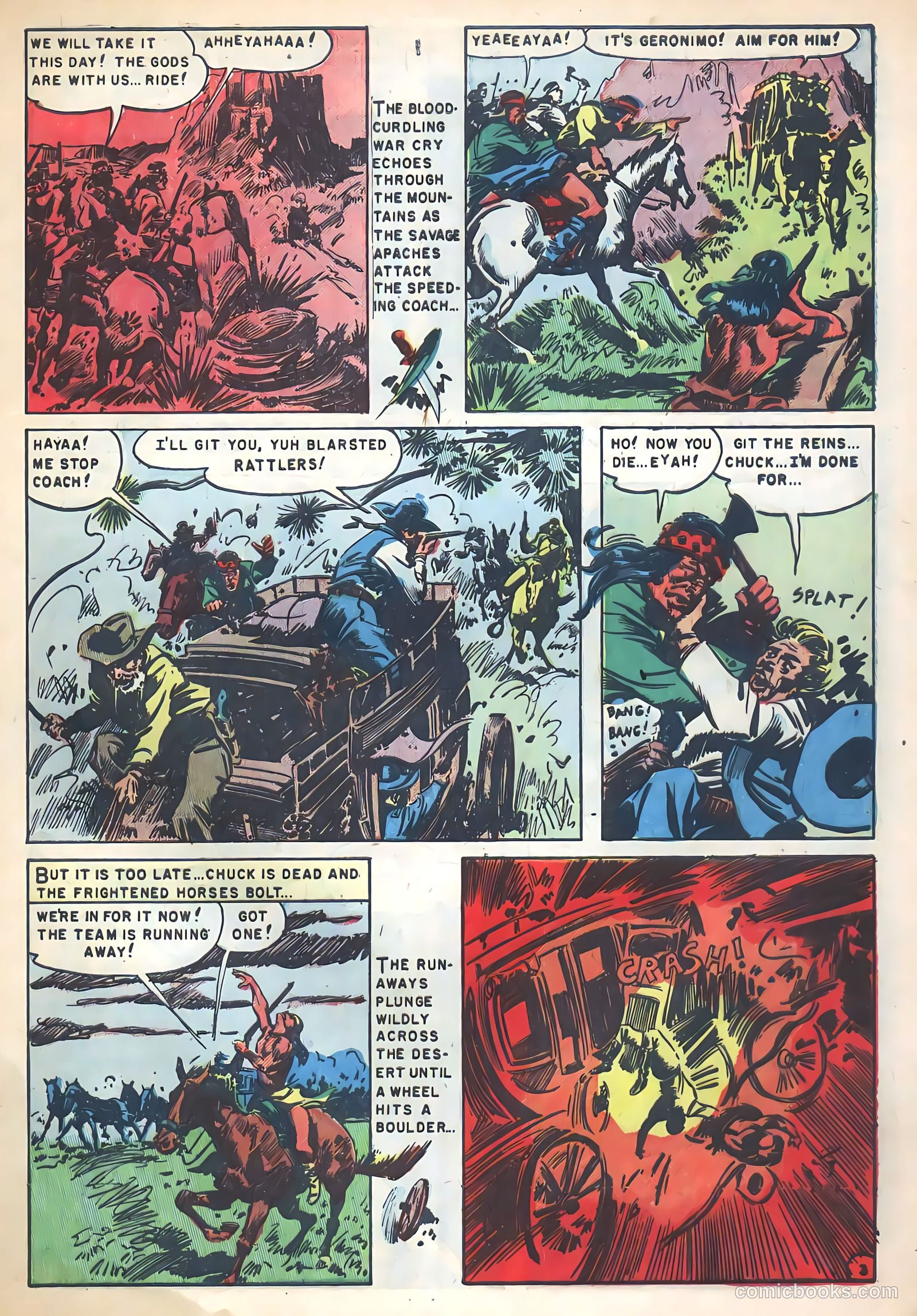 Geronimo #3 (1951) — page 5 of 36