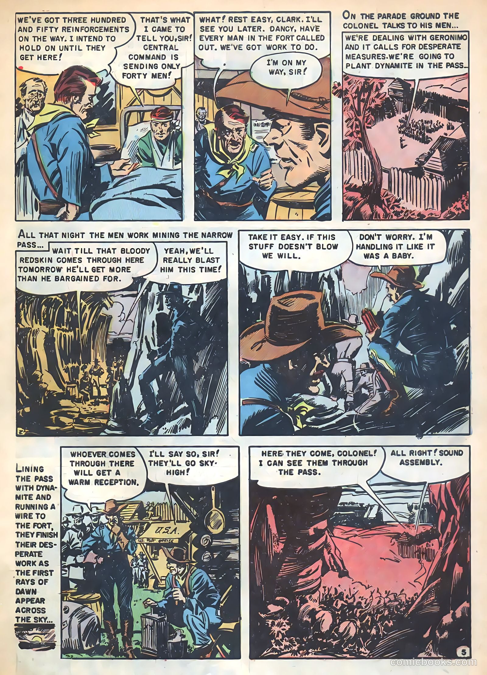 Geronimo #3 (1951) — page 7 of 36