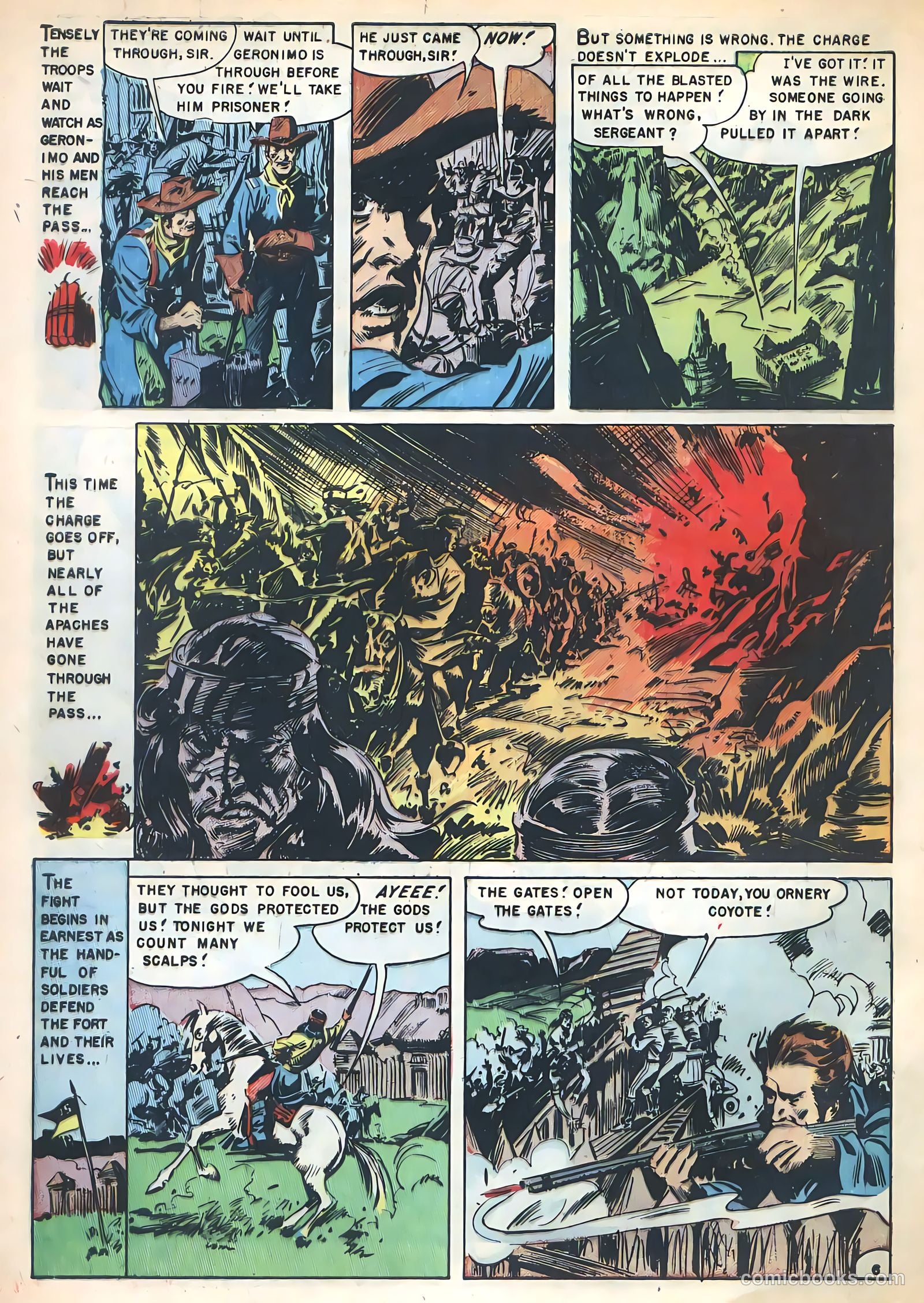 Geronimo #3 (1951) — page 8 of 36