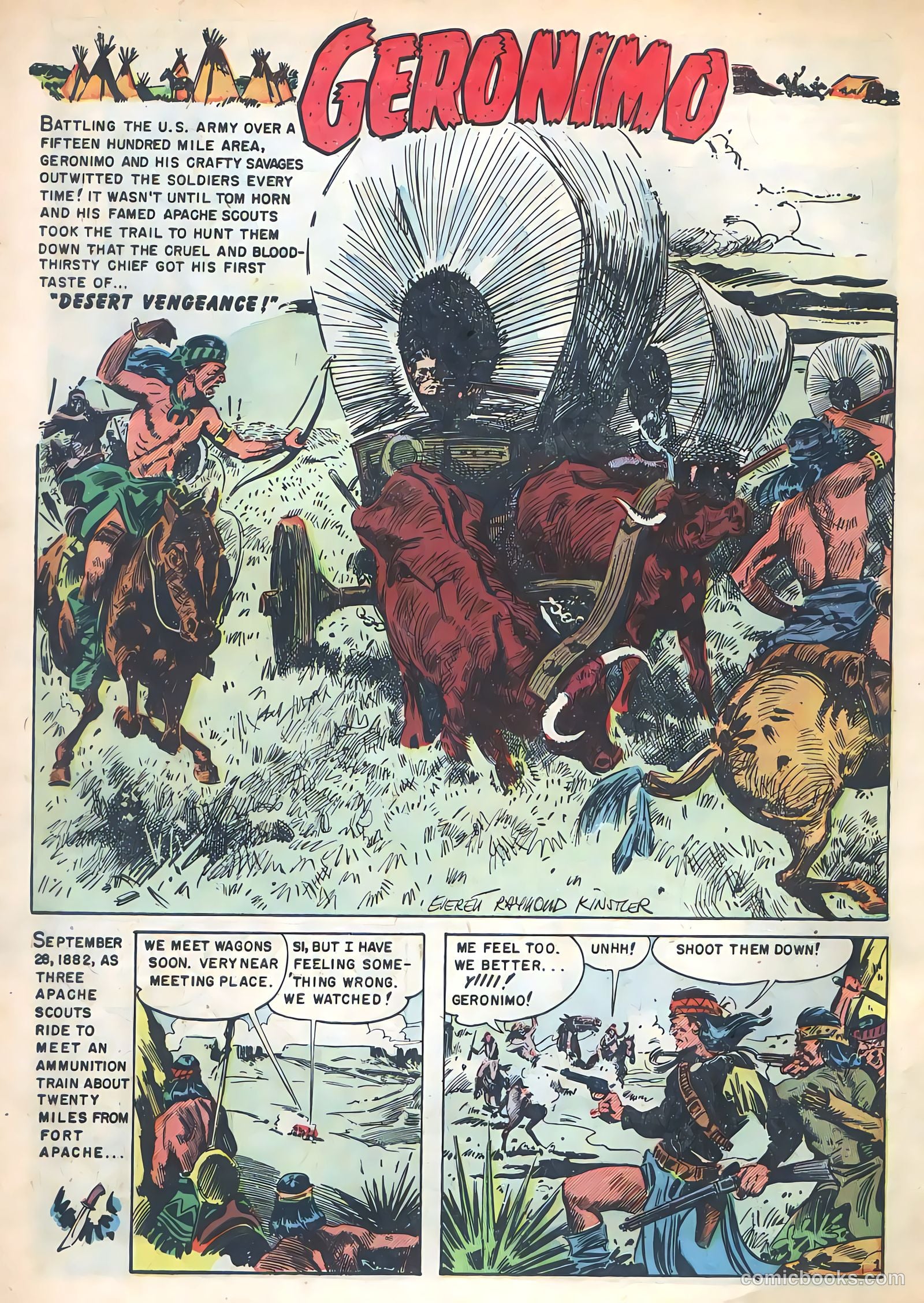 Geronimo #3 (1951) — page 10 of 36