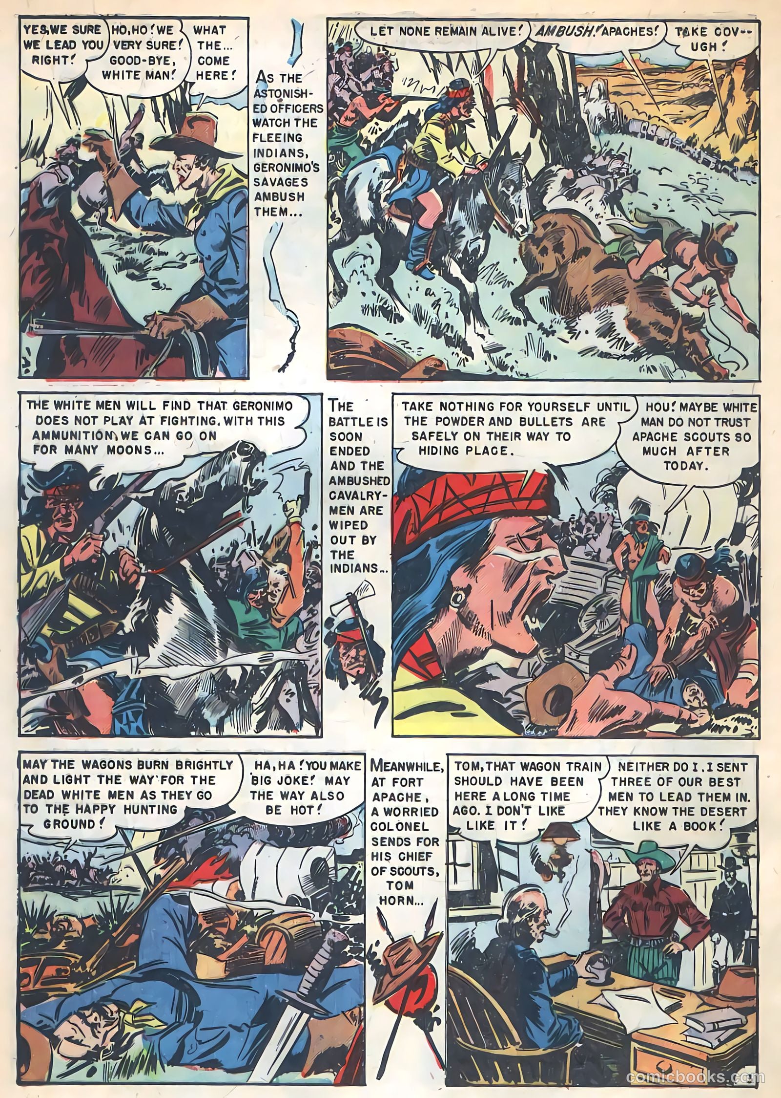 Geronimo #3 (1951) — page 12 of 36
