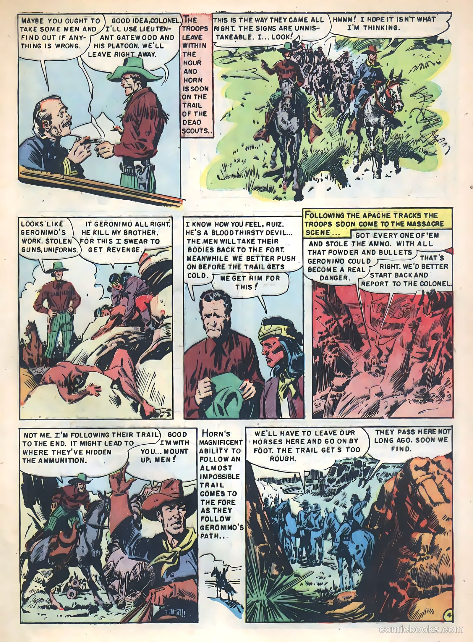 Geronimo #3 (1951) — page 13 of 36