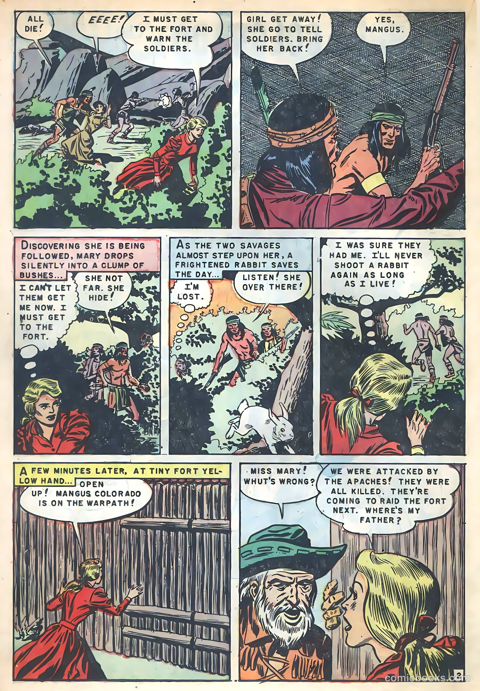 Geronimo #3 (1951) — page 18 of 36