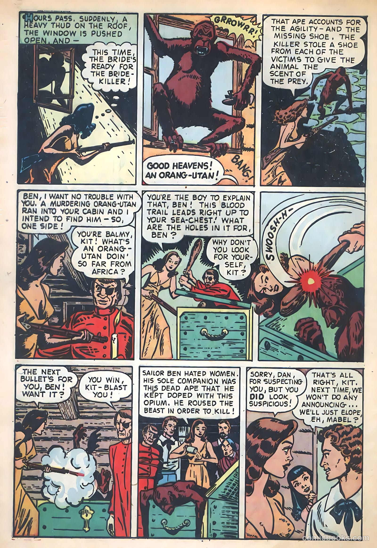 Geronimo #3 (1951) — page 32 of 36