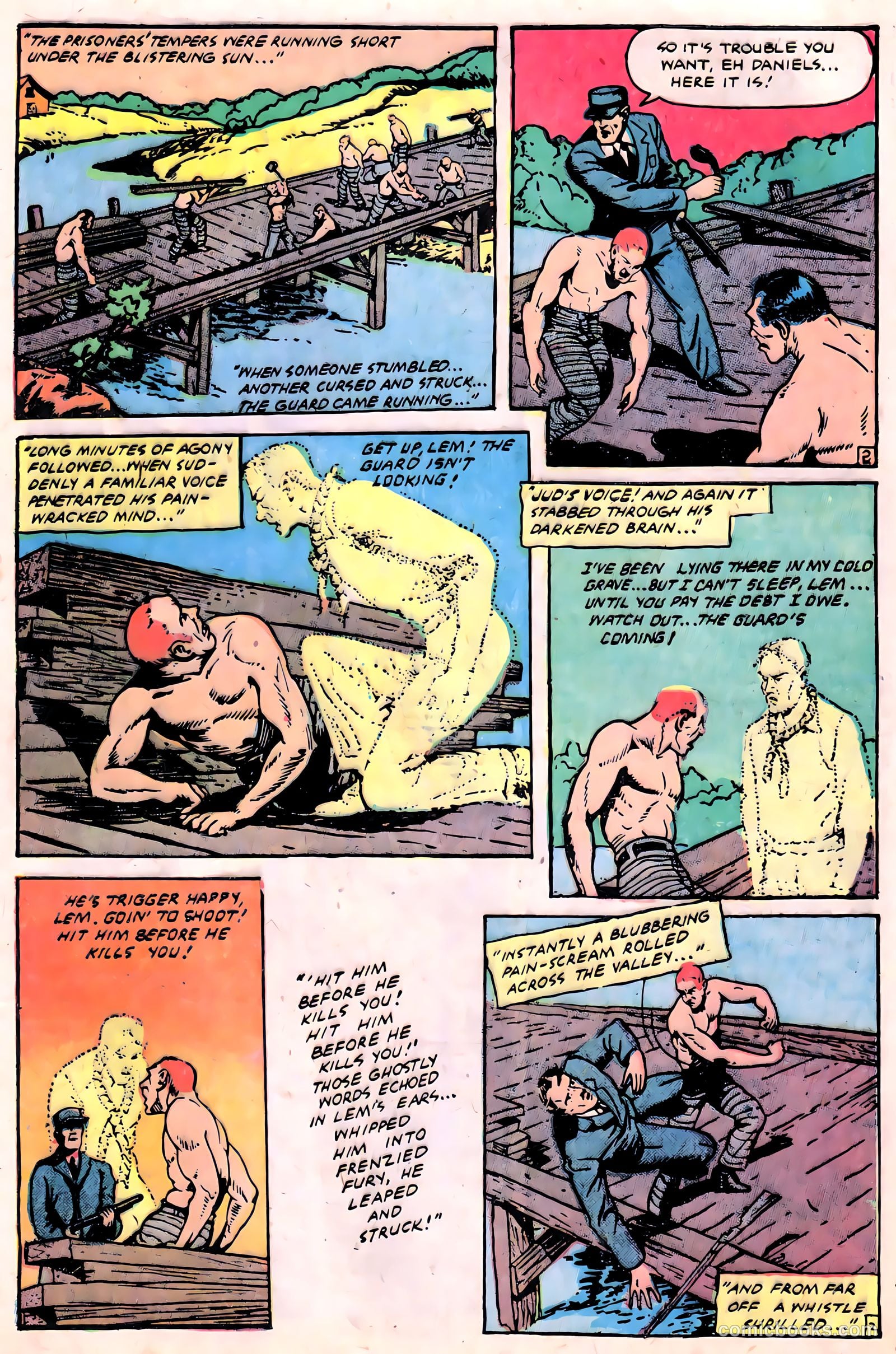 Ghost Comics #1 (1951, Fiction House) — page 5 of 36