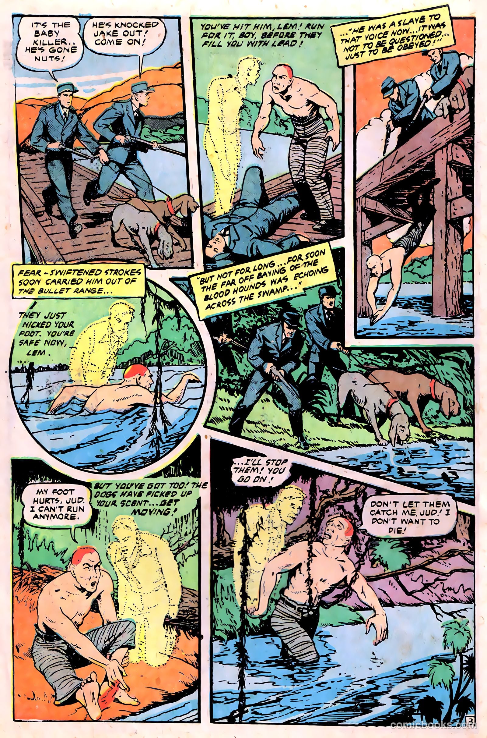 Ghost Comics #1 (1951, Fiction House) — page 6 of 36
