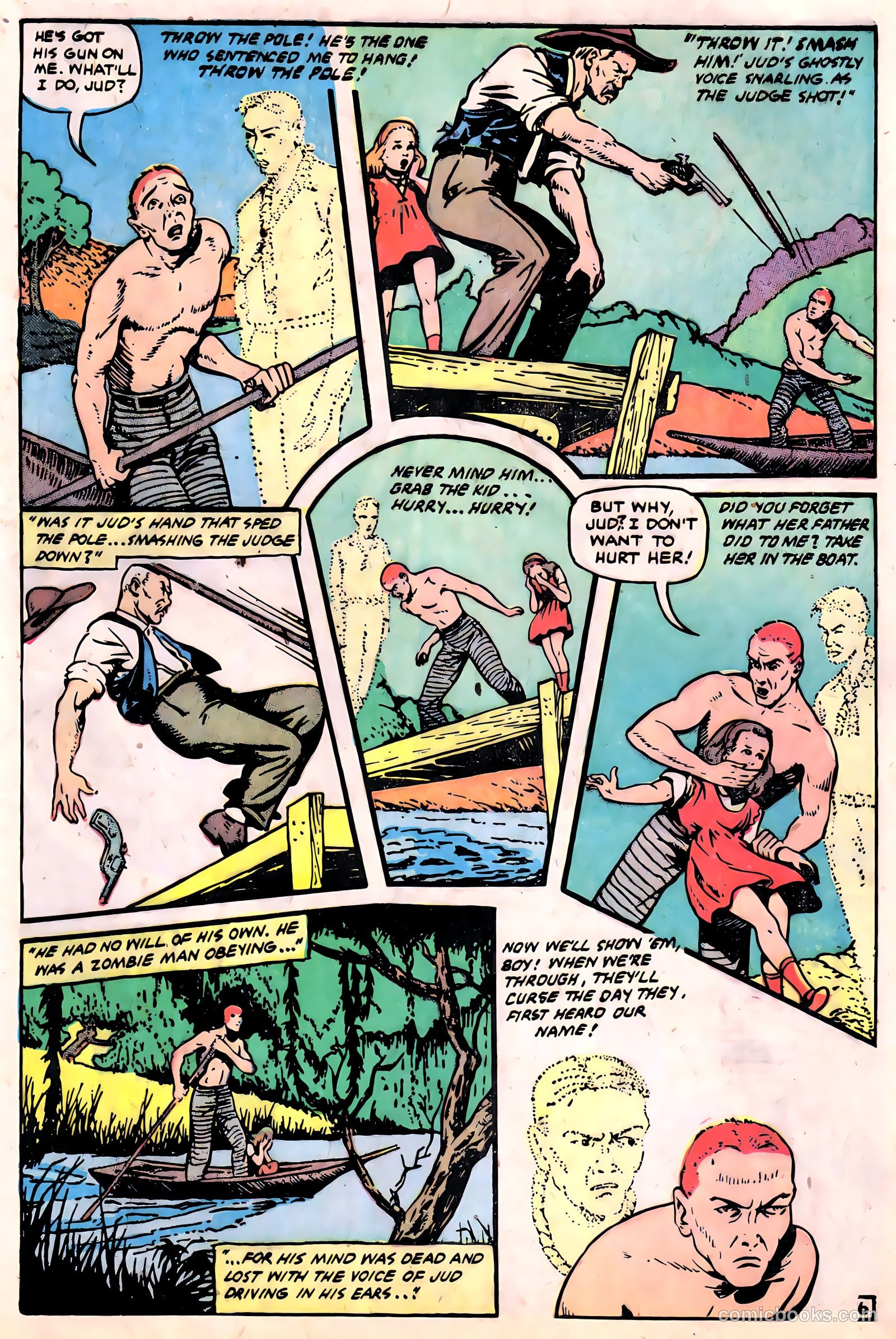 Ghost Comics #1 (1951, Fiction House) — page 9 of 36