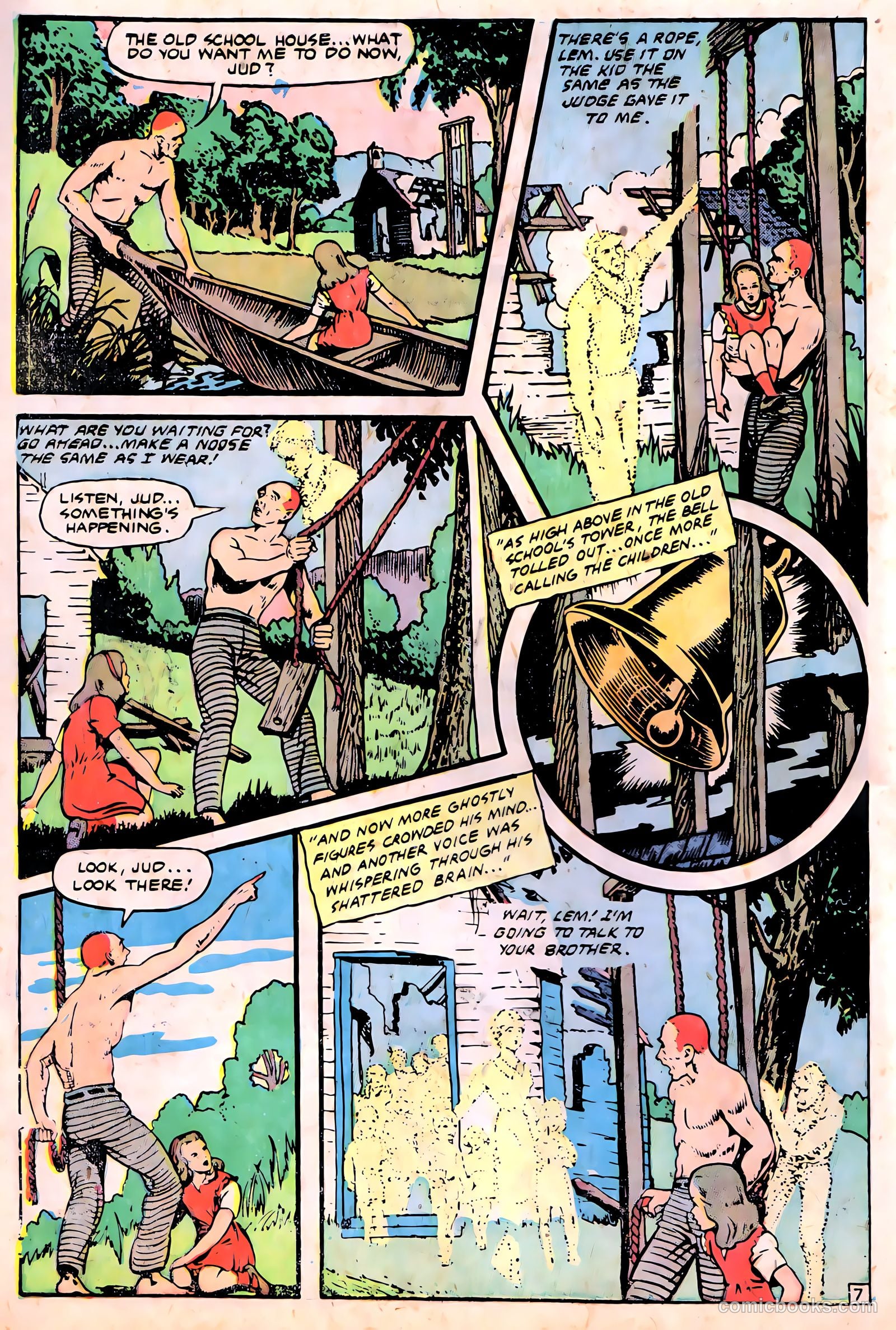Ghost Comics #1 (1951, Fiction House) — page 10 of 36