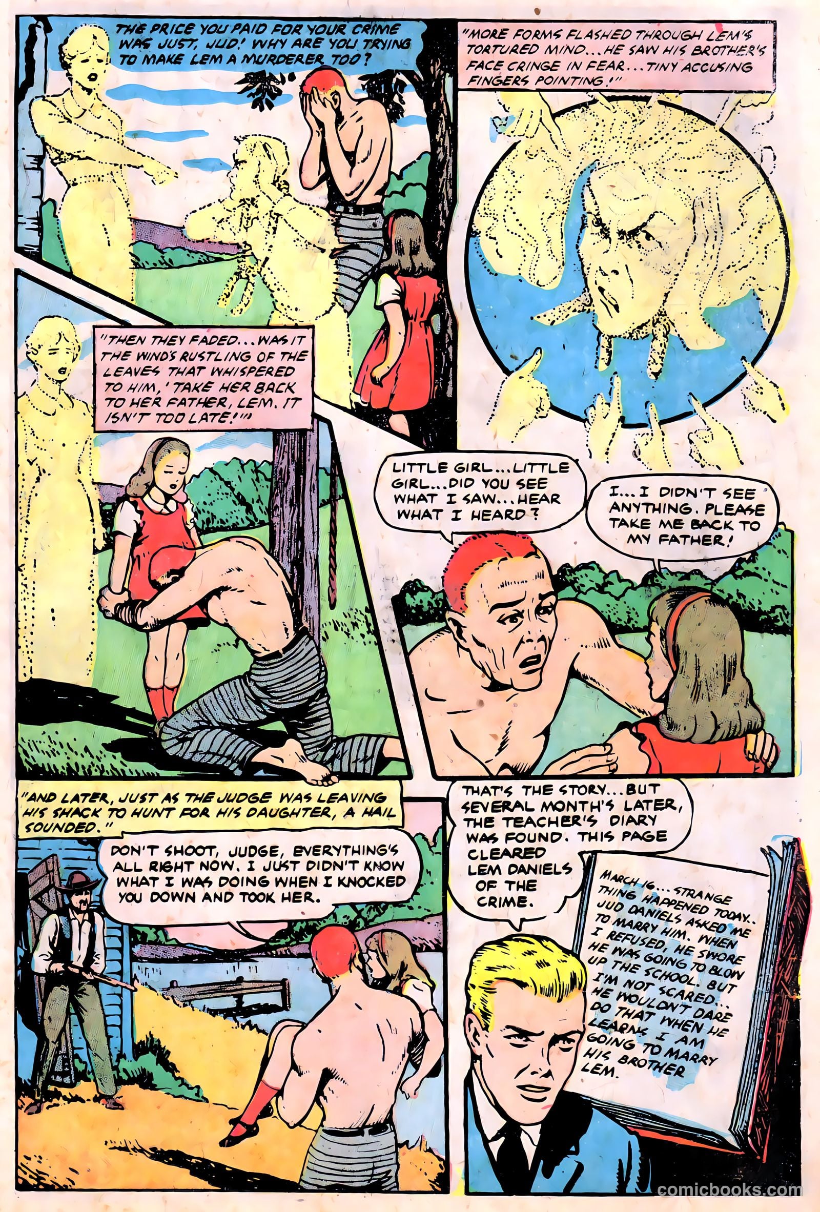 Ghost Comics #1 (1951, Fiction House) — page 11 of 36