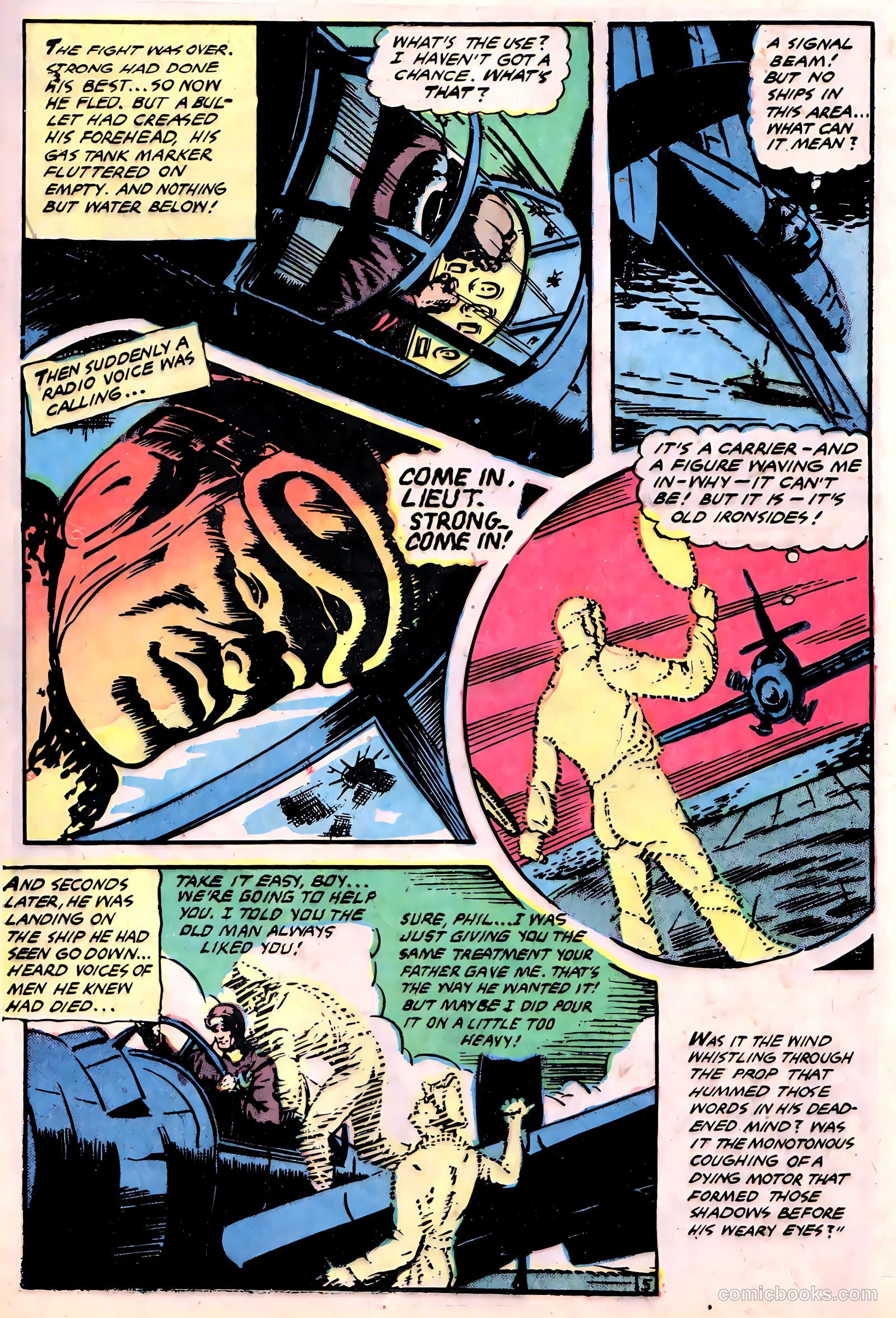 Ghost Comics #1 (1951, Fiction House) — page 16 of 36