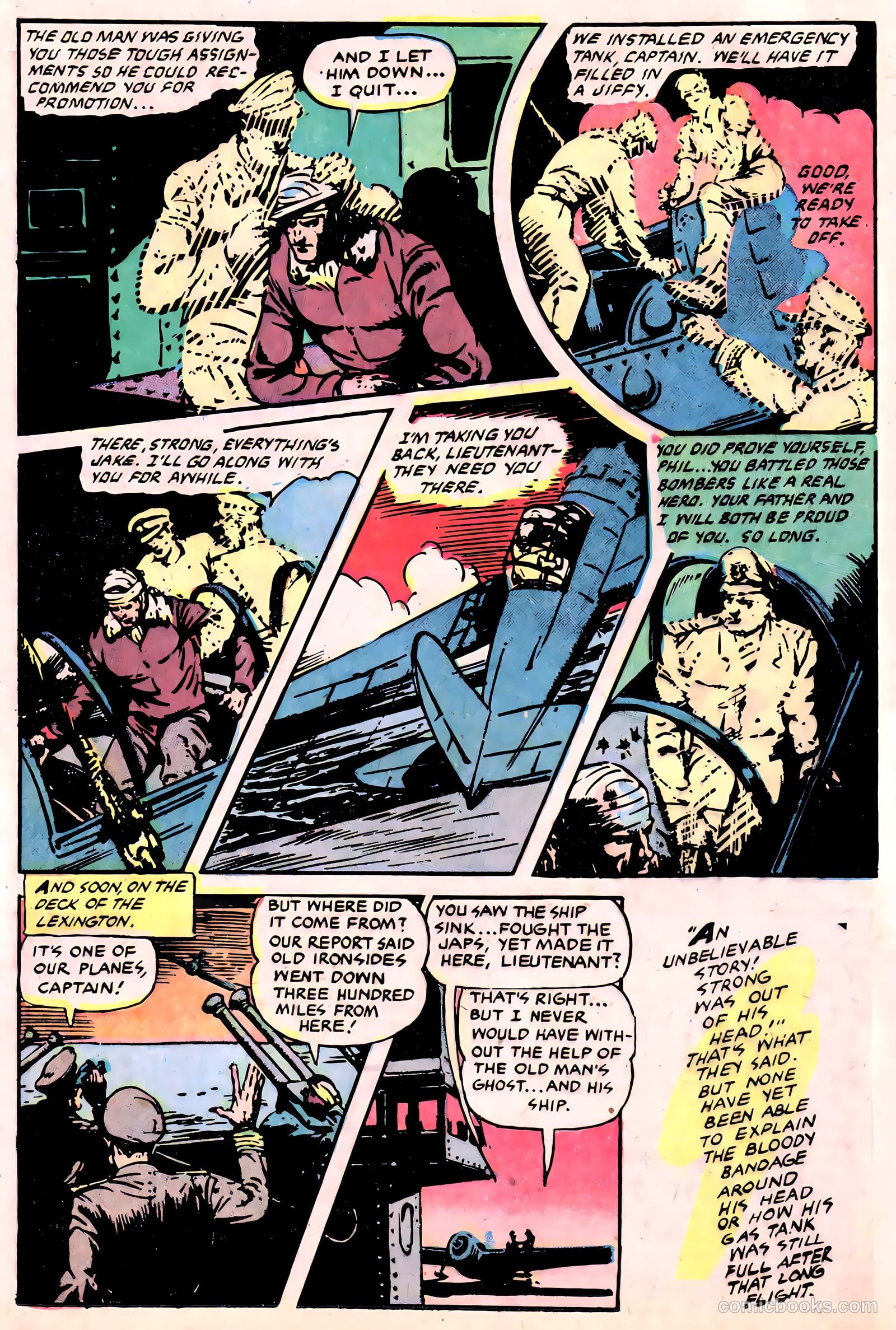 Ghost Comics #1 (1951, Fiction House) — page 17 of 36
