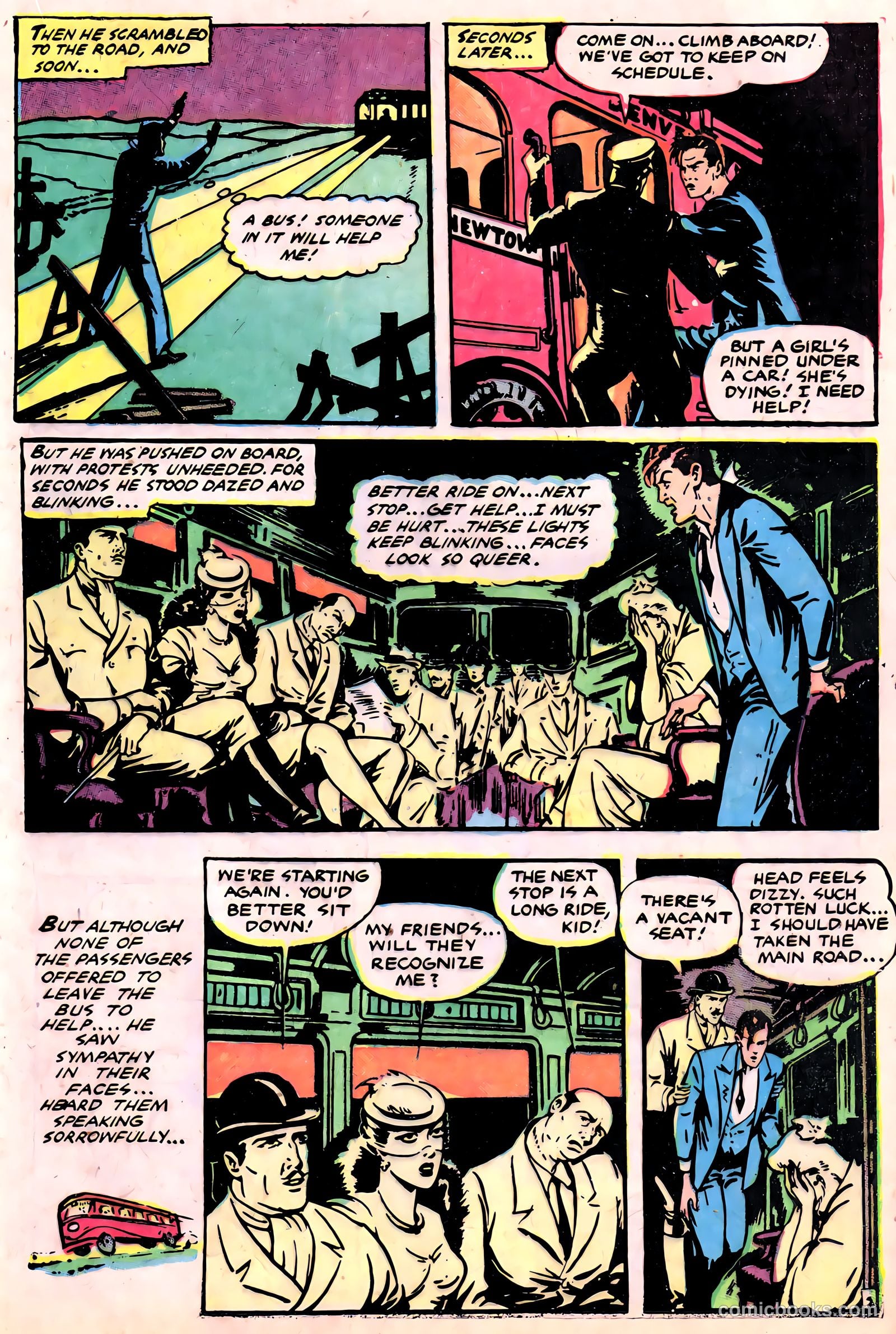 Ghost Comics #1 (1951, Fiction House) — page 21 of 36