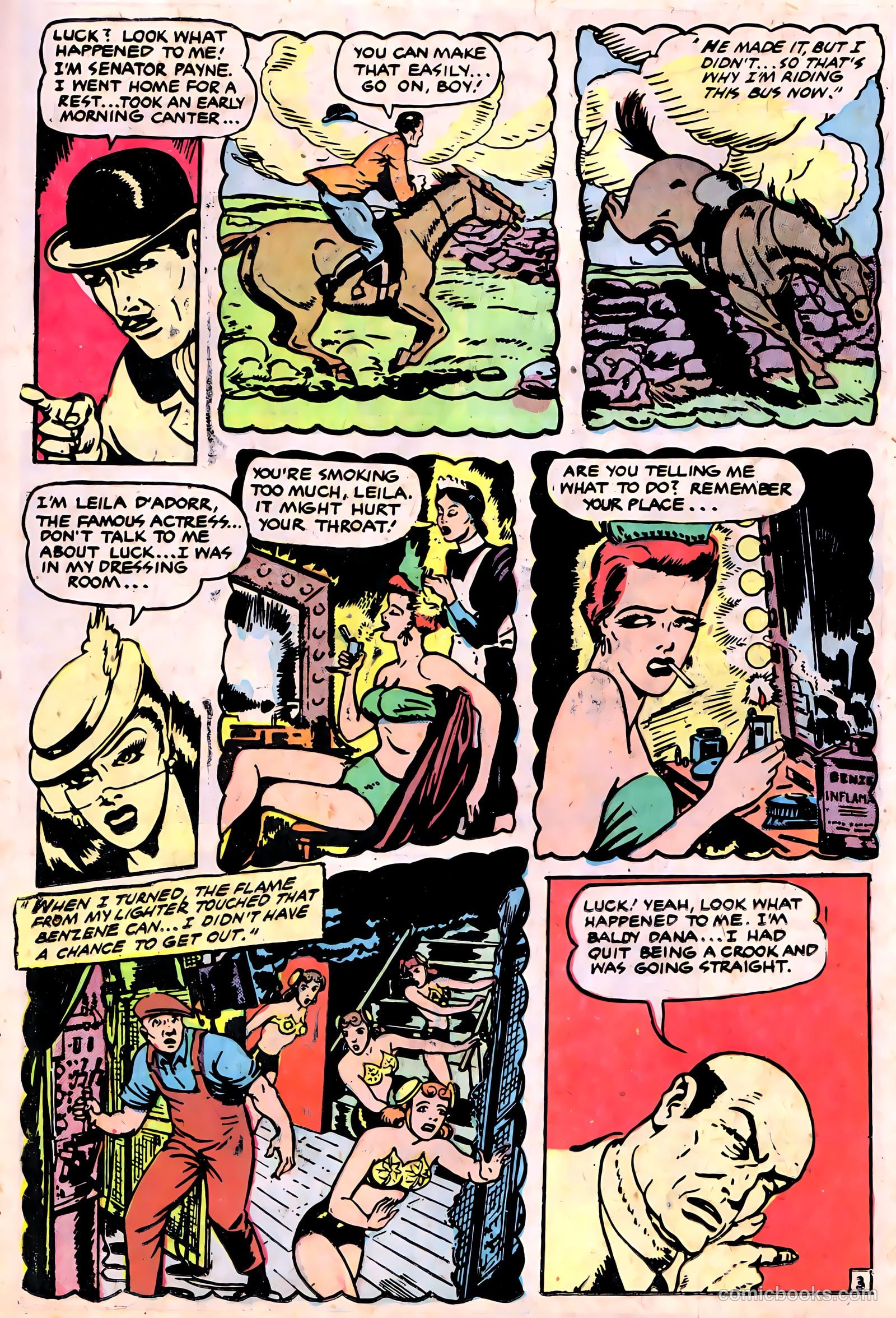 Ghost Comics #1 (1951, Fiction House) — page 22 of 36