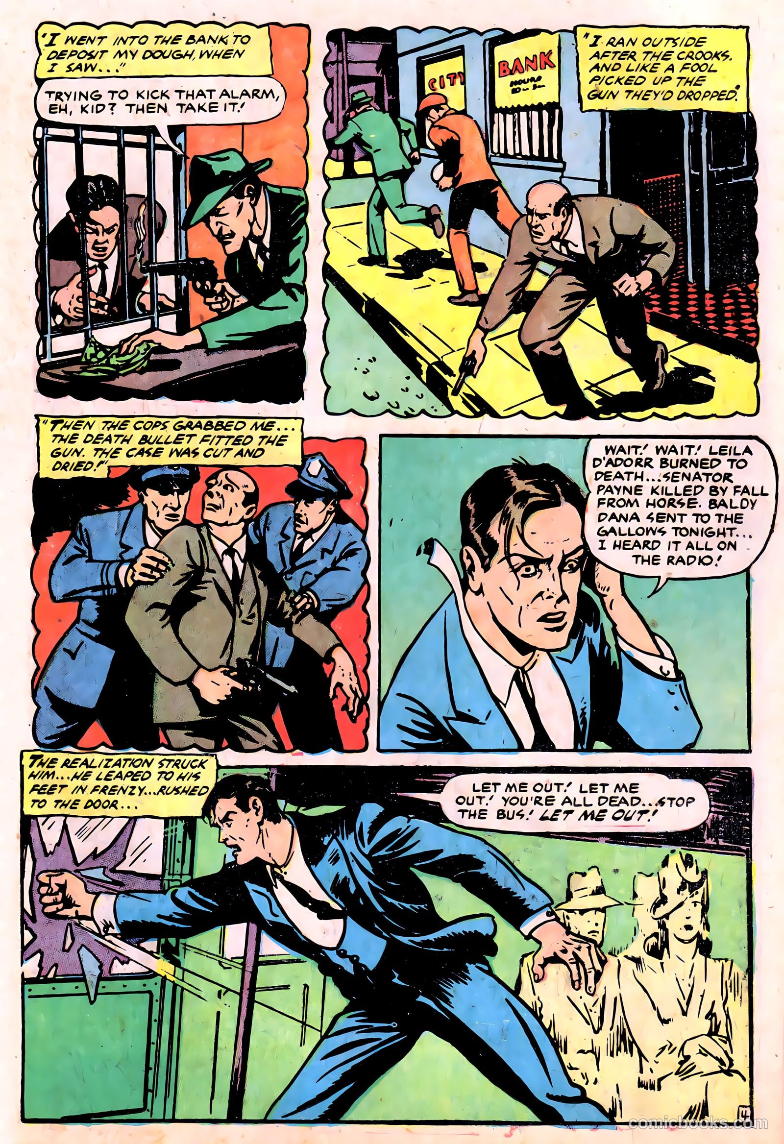 Ghost Comics #1 (1951, Fiction House) — page 23 of 36