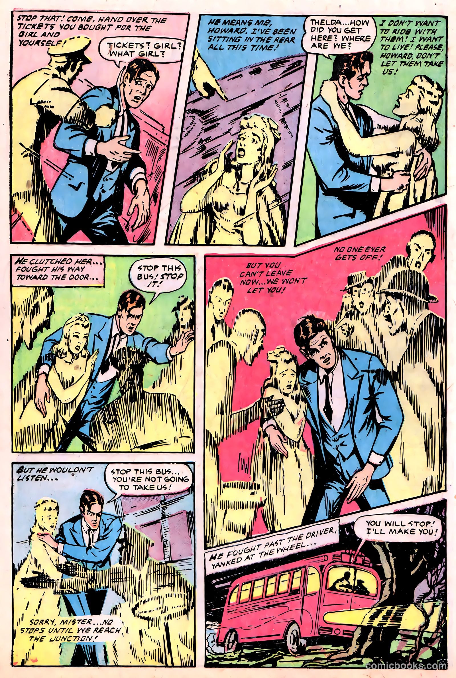 Ghost Comics #1 (1951, Fiction House) — page 24 of 36