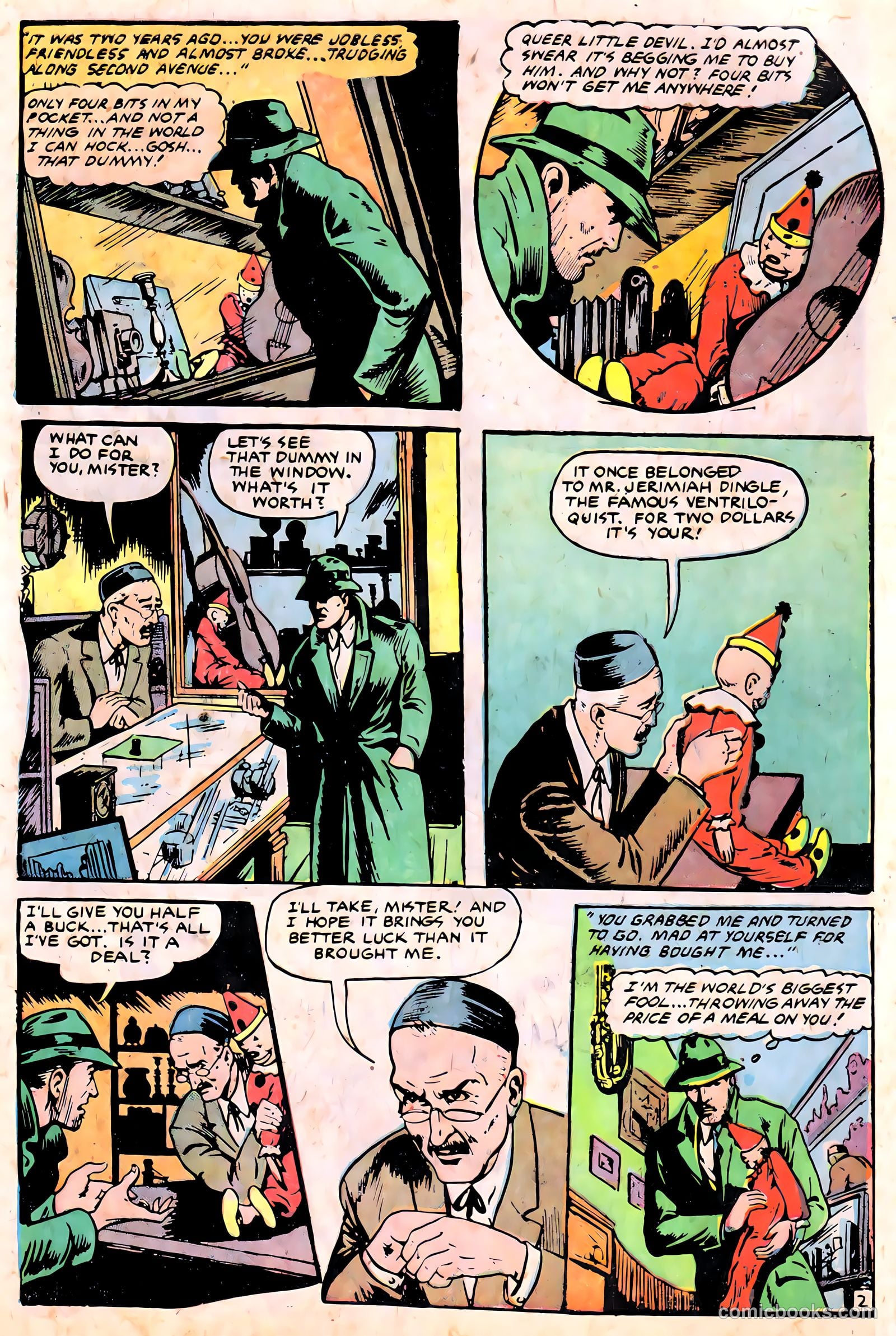 Ghost Comics #1 (1951, Fiction House) — page 27 of 36